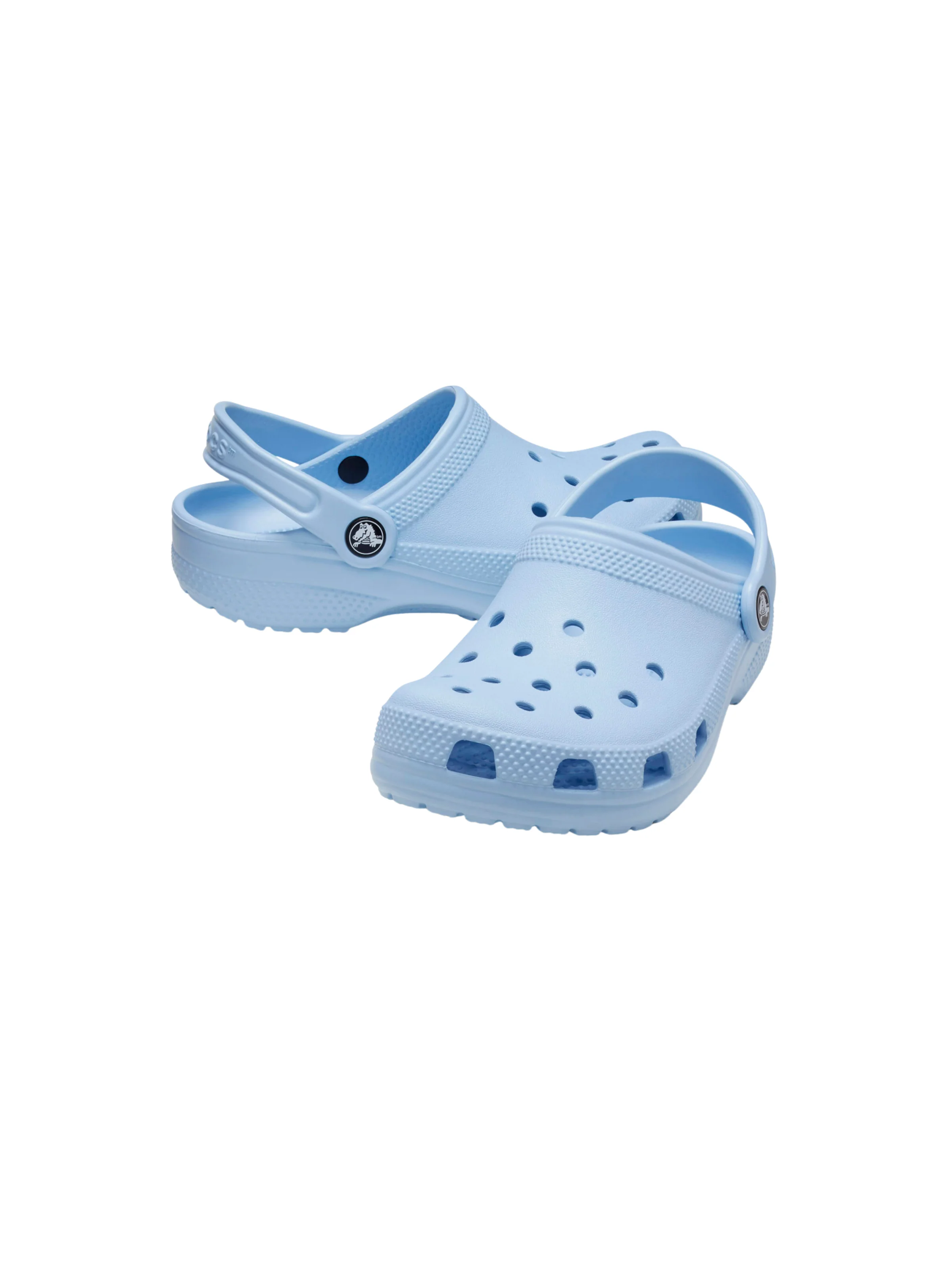 Ciabatte "Classic Clog K" Crocs azzurre - Image 3