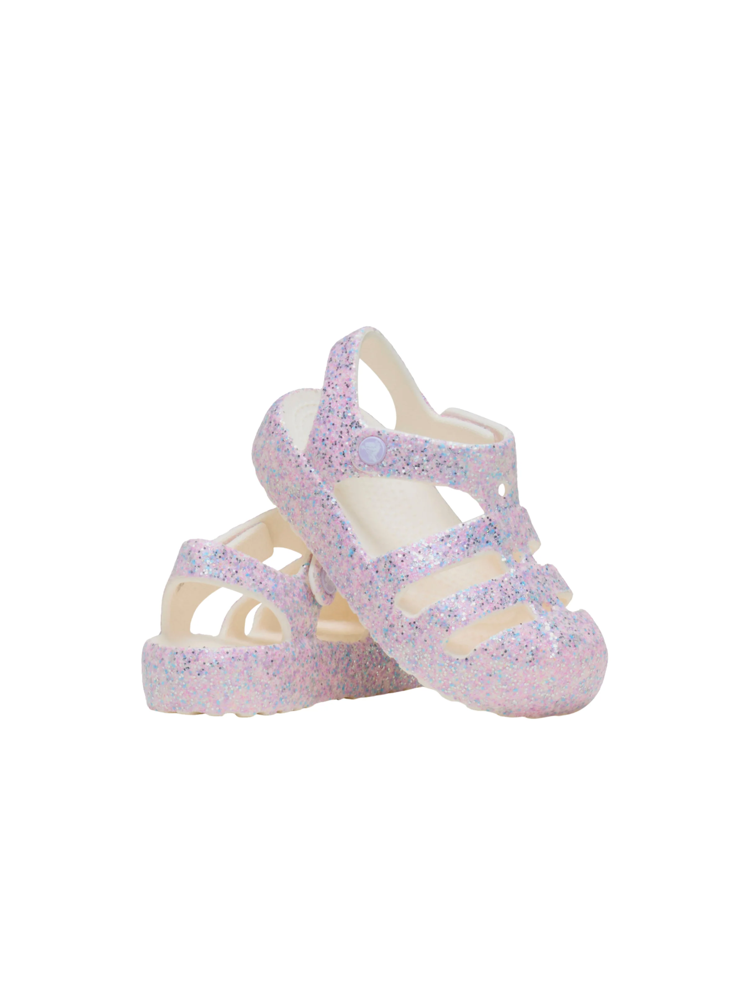 Ciabatte "Classic Glitter Fisherman T" Crocs rosa - Image 4