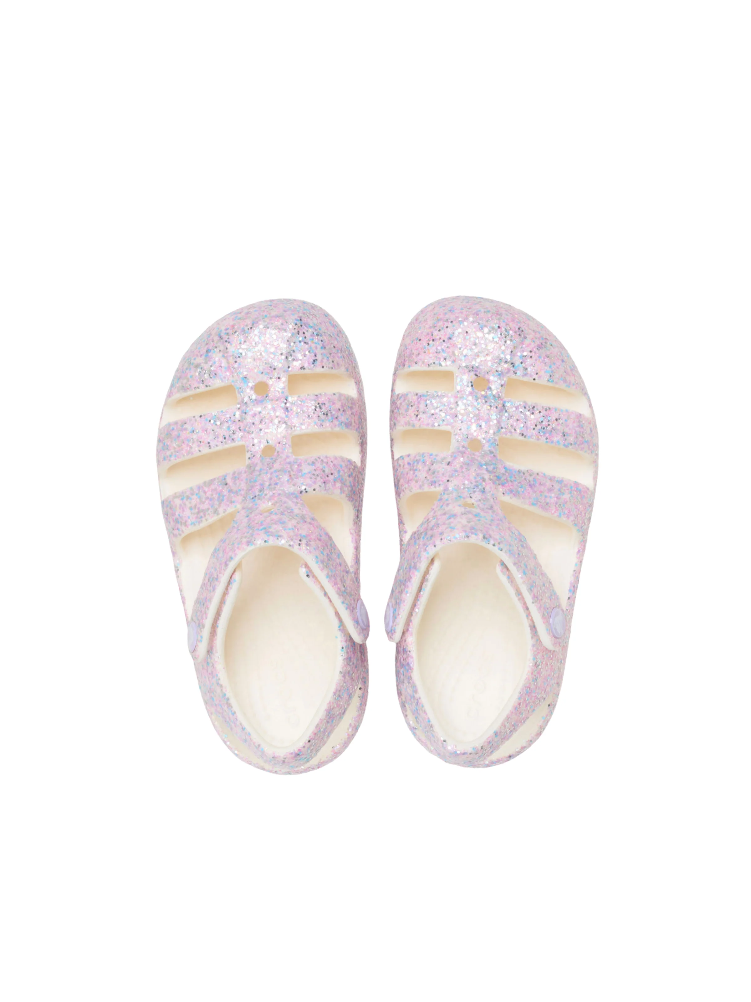 Ciabatte "Classic Glitter Fisherman T" Crocs rosa - Image 5