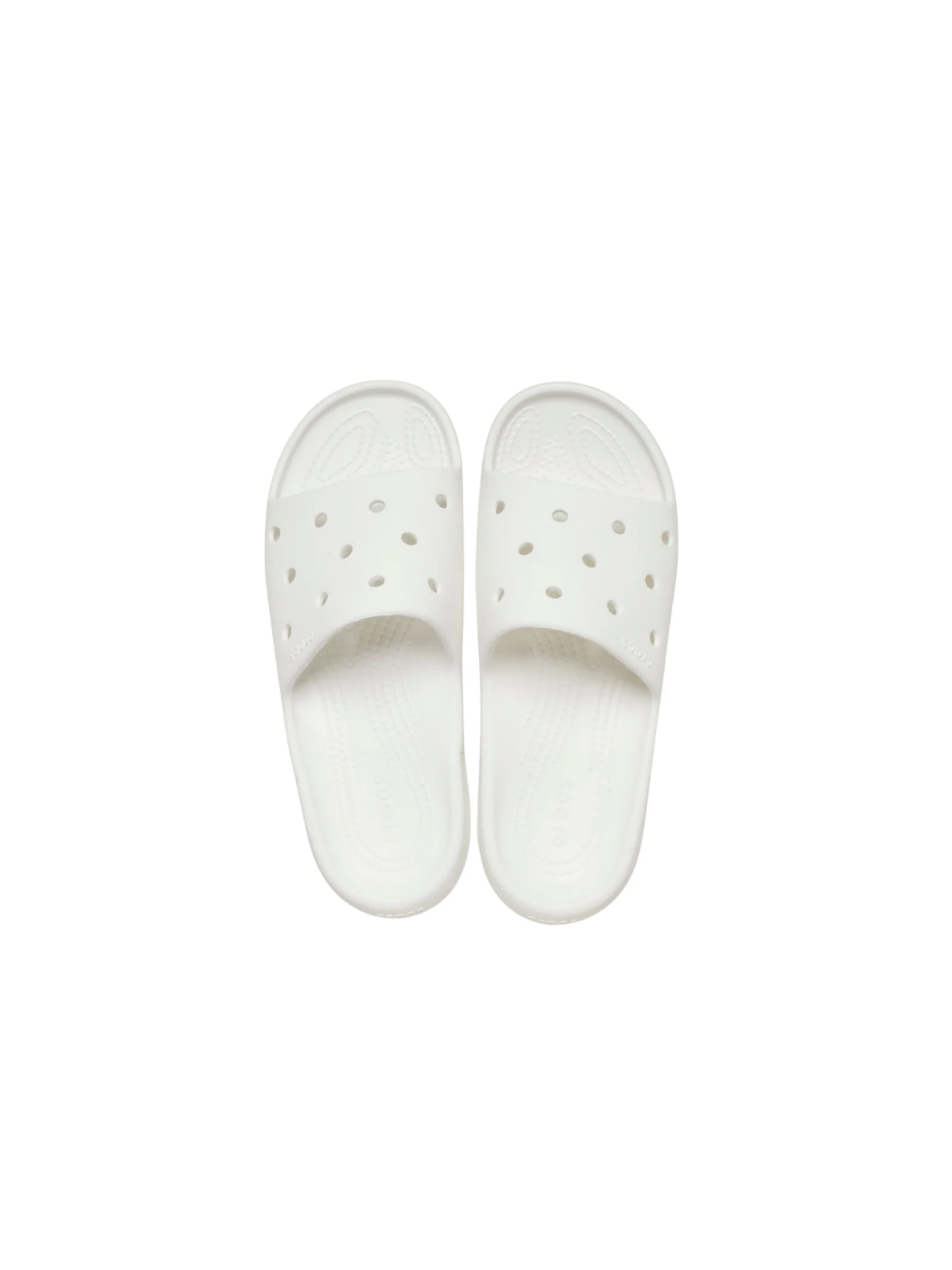 Ciabatte "Classic slide2" Crocs bianche - Image 3