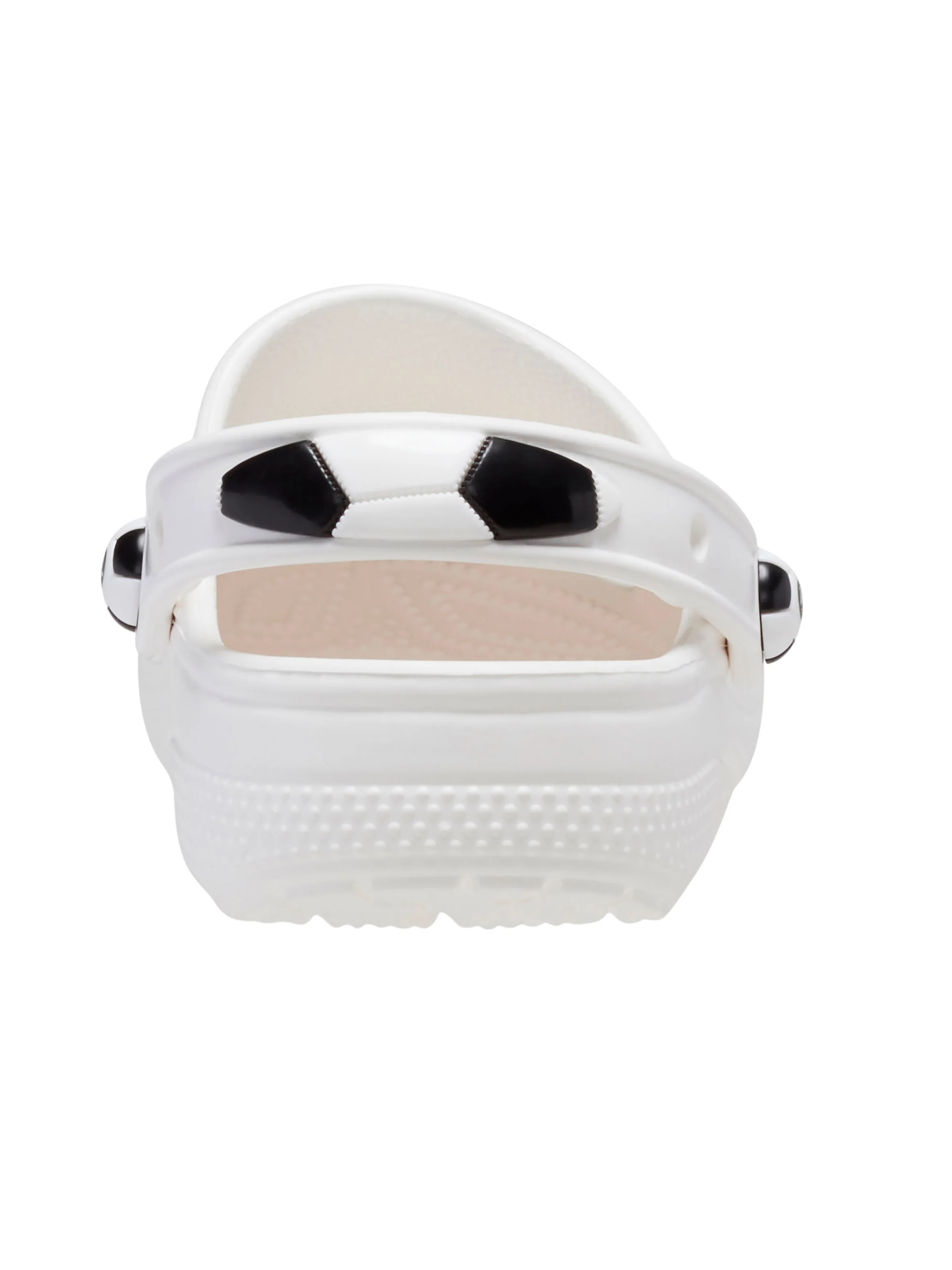 Ciabatte "Classic Soccer Ball Clog K" Crocs bianche - Image 5