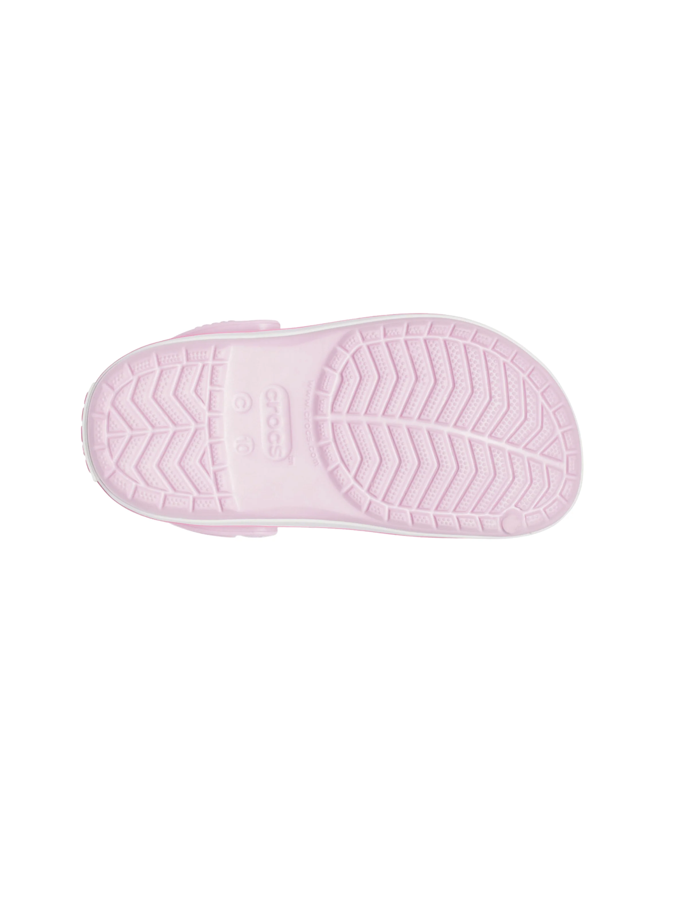 Ciabatte "Crocband Clog K" Crocs rosa con bande laterali - Image 6