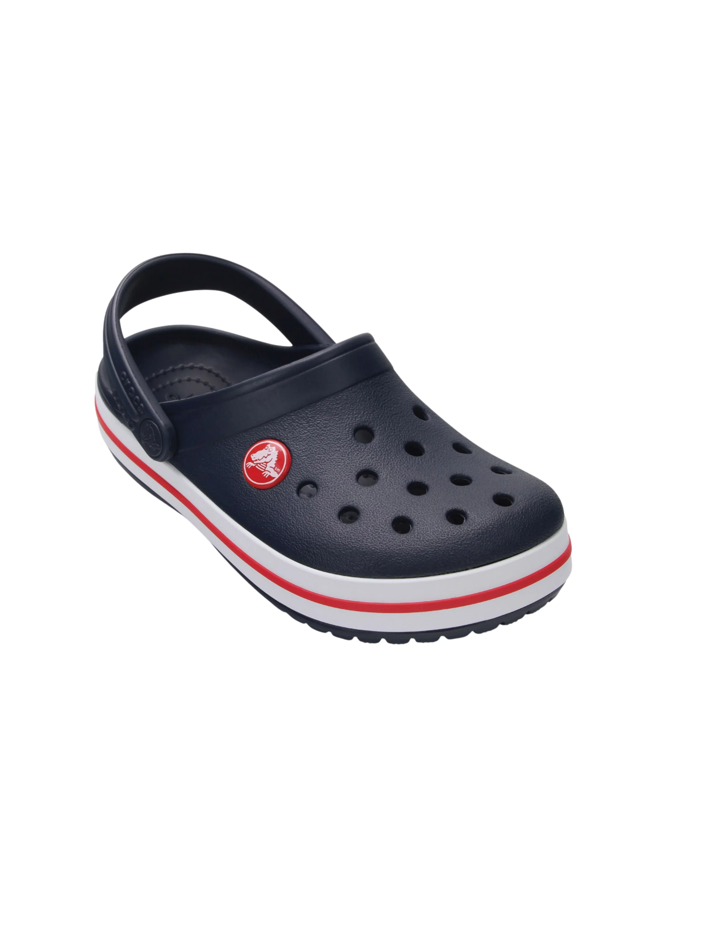 Ciabatte "Crocband Clog T" Crocs blu con bande a contrasto - Image 2