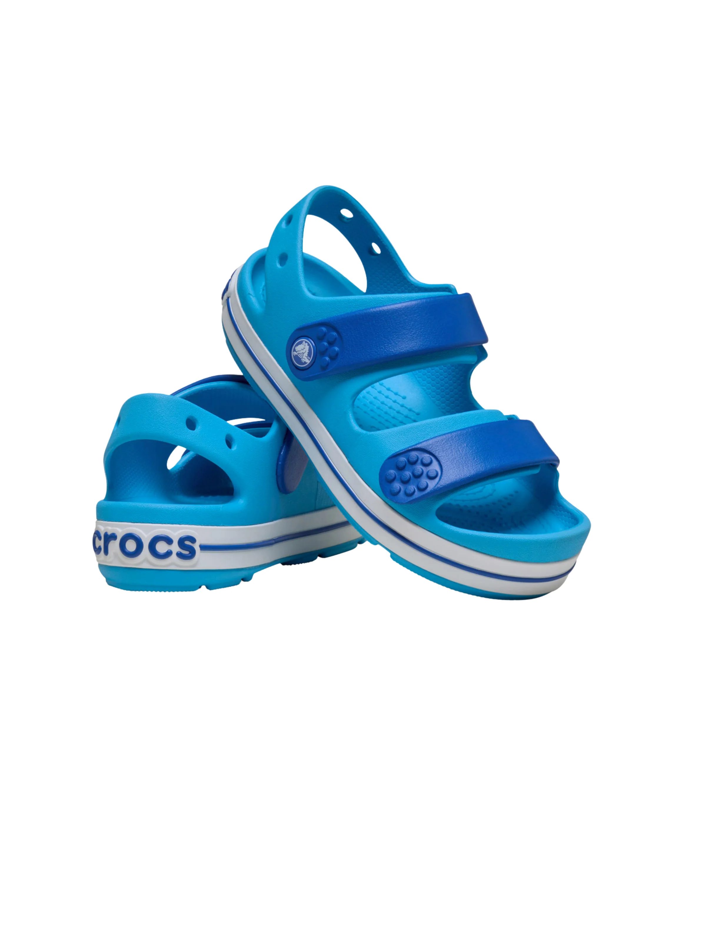 Ciabatte "Crocband Cruiser Sandal K" Crocs azzurre - Image 3