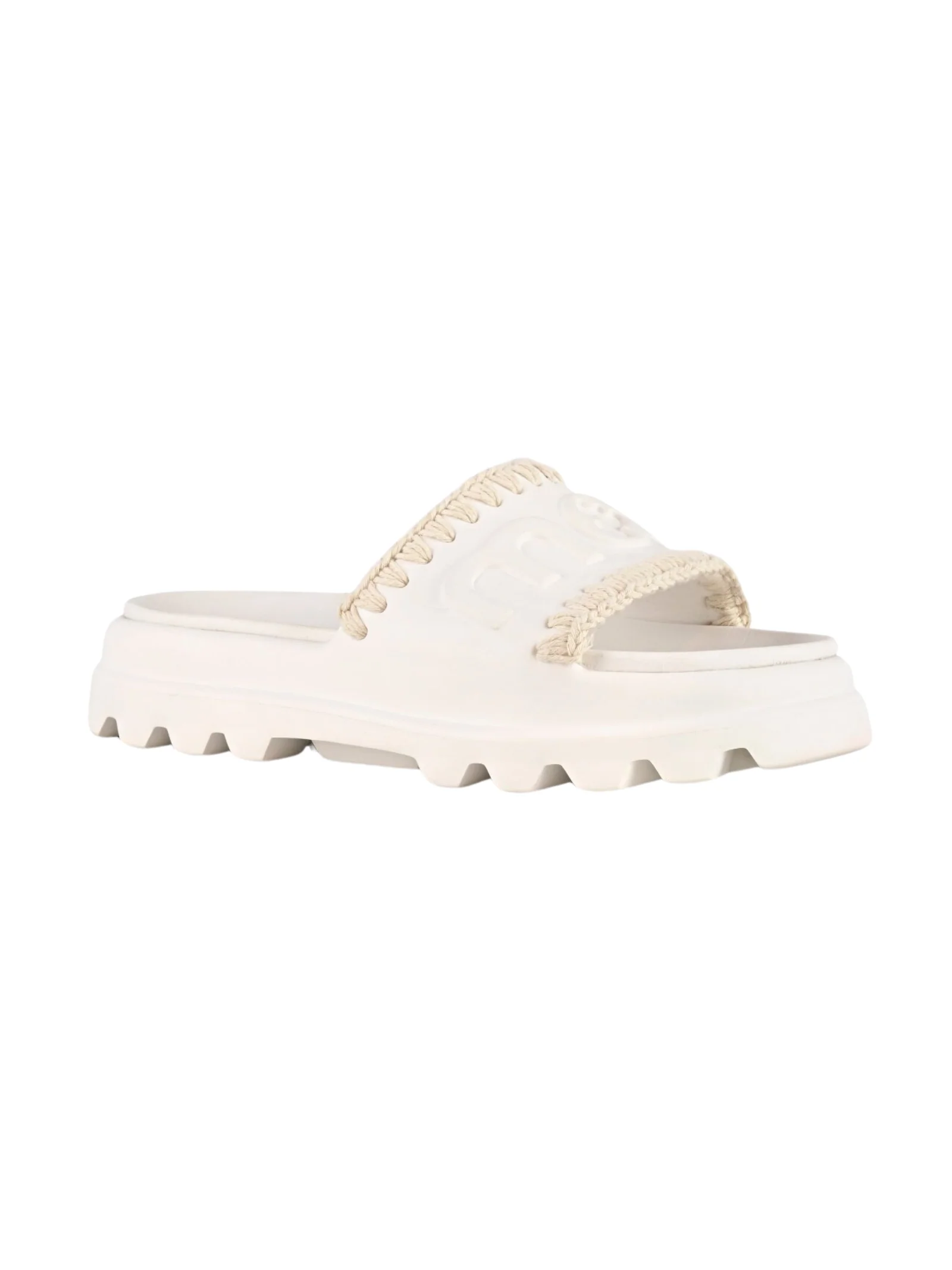 Ciabatte "eva one-piece slide" Mou bianche - Image 2