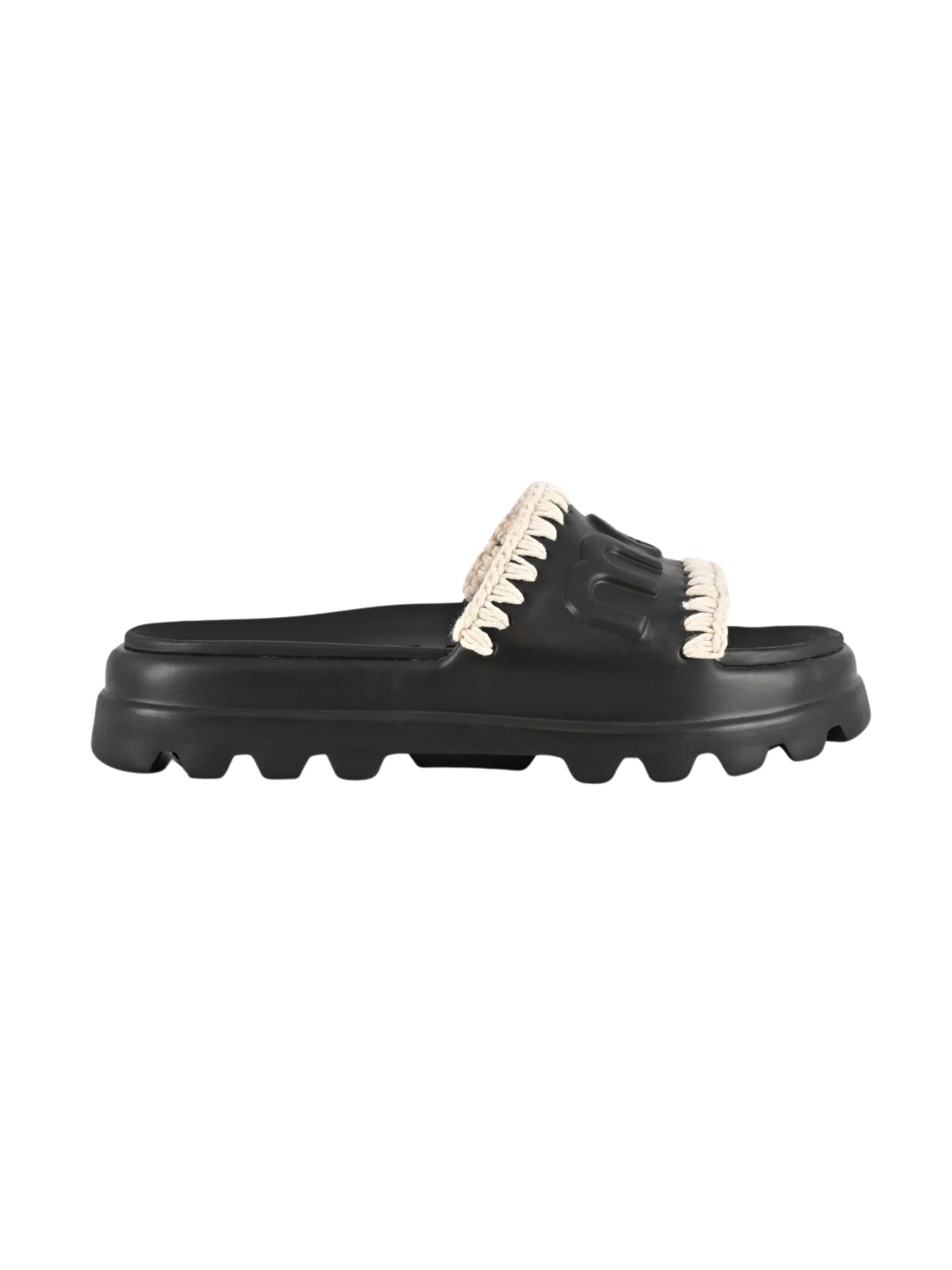 Ciabatte "eva one-piece slide" Mou nere