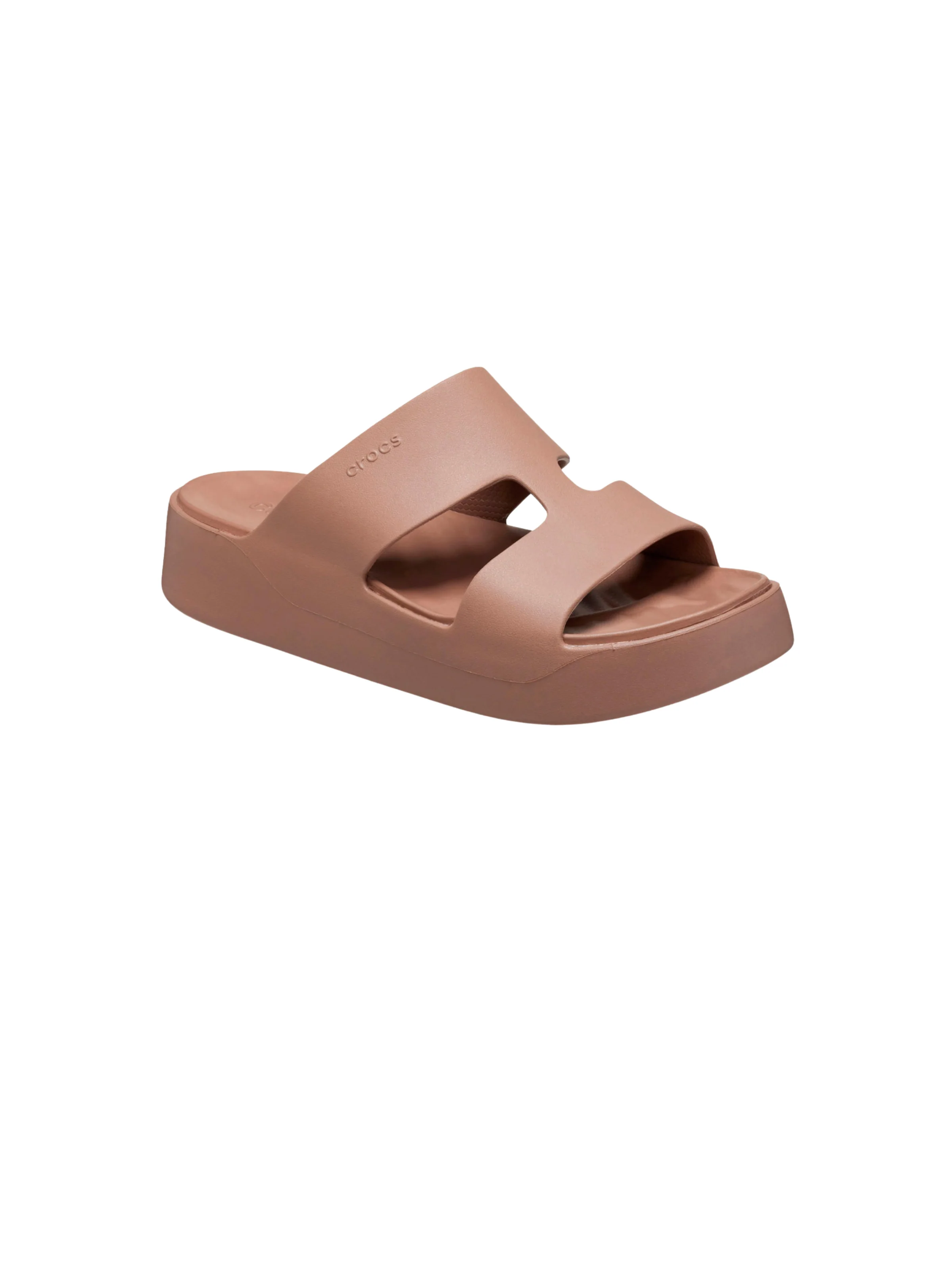 Ciabatte "Getaway Platform H-Strap W" Crocs marrone - Image 2