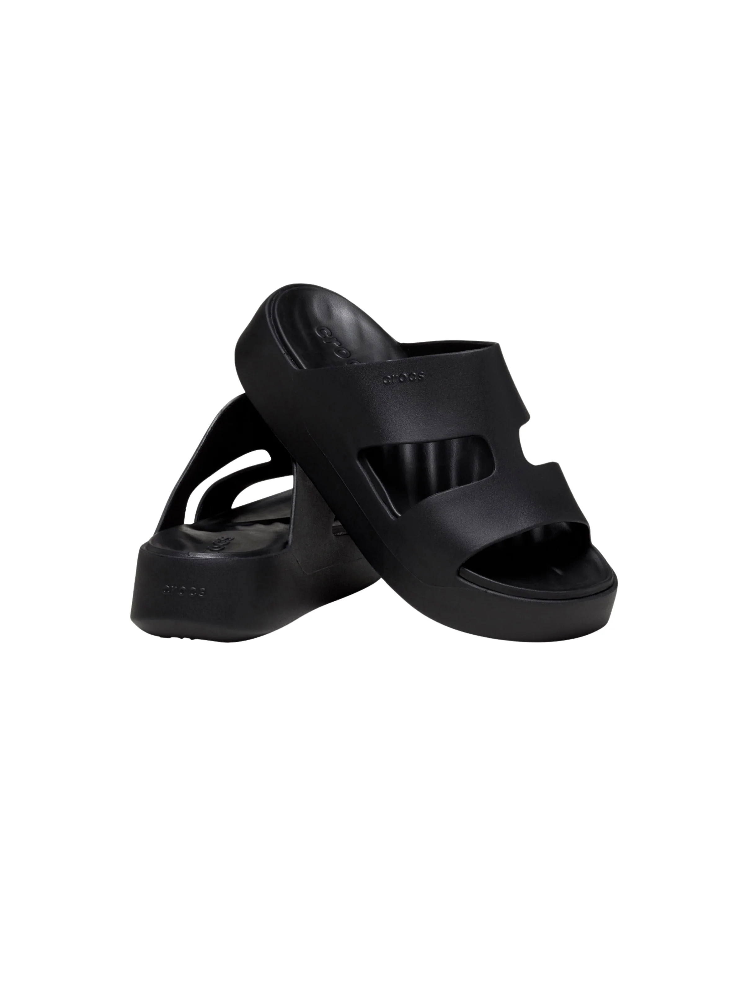 Ciabatte "Getaway Platform H-Strap W" Crocs nere - Image 3