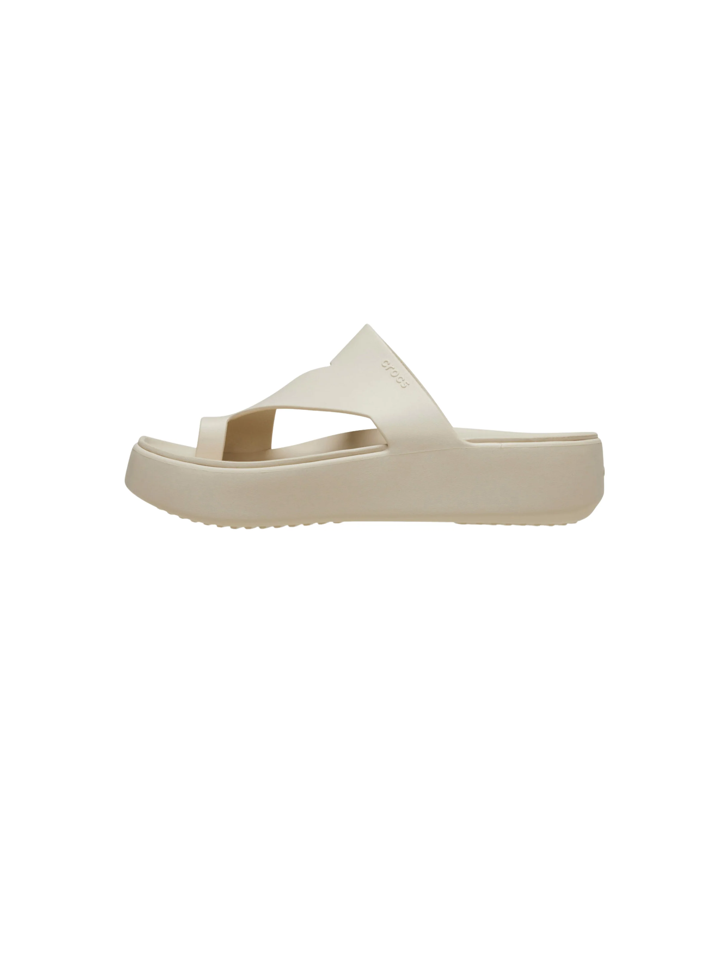 Ciabatte "Getaway Platform Toe Loop W" Crocs beige - Image 4