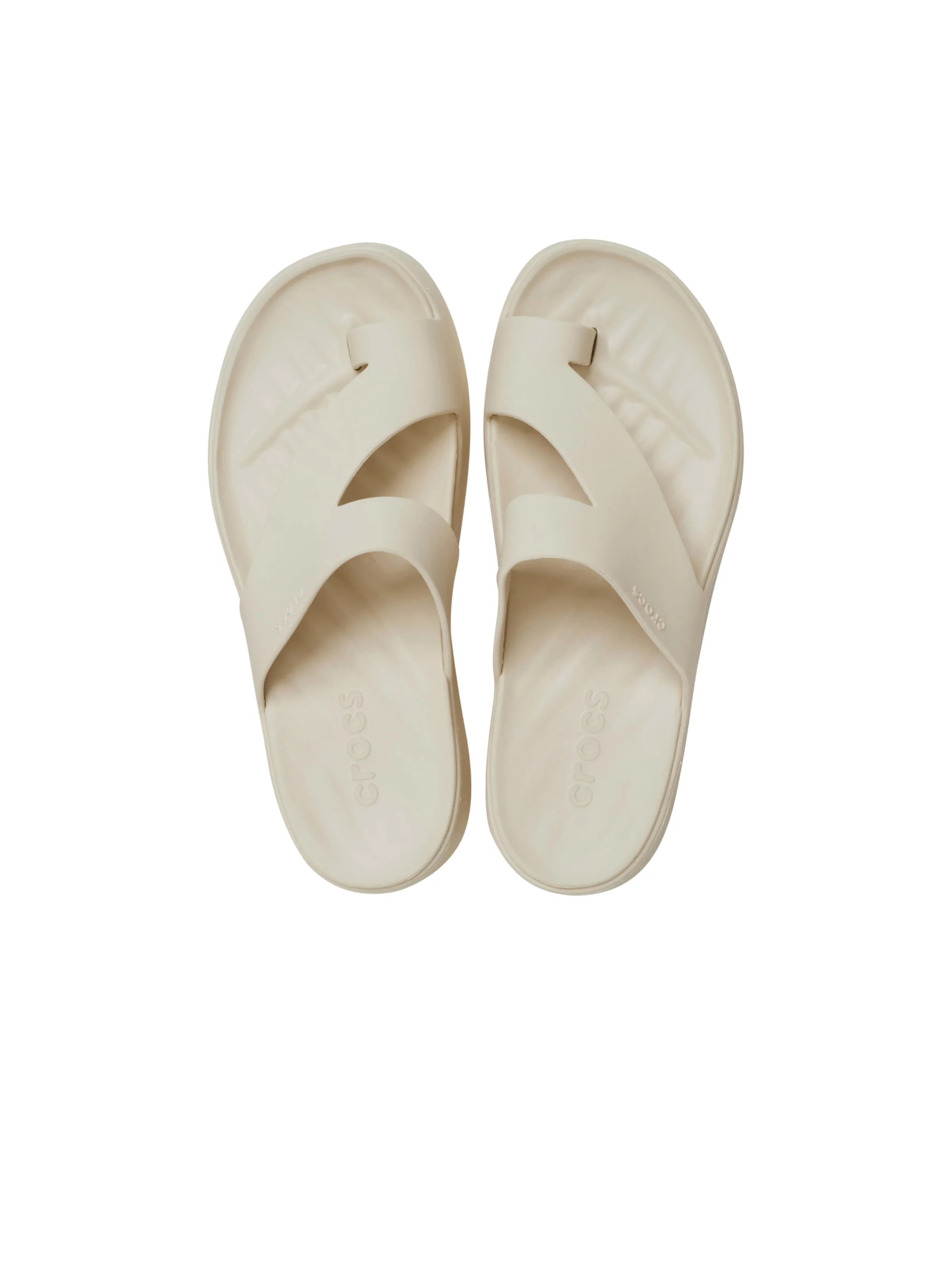 Ciabatte "Getaway Platform Toe Loop W" Crocs beige - Image 5