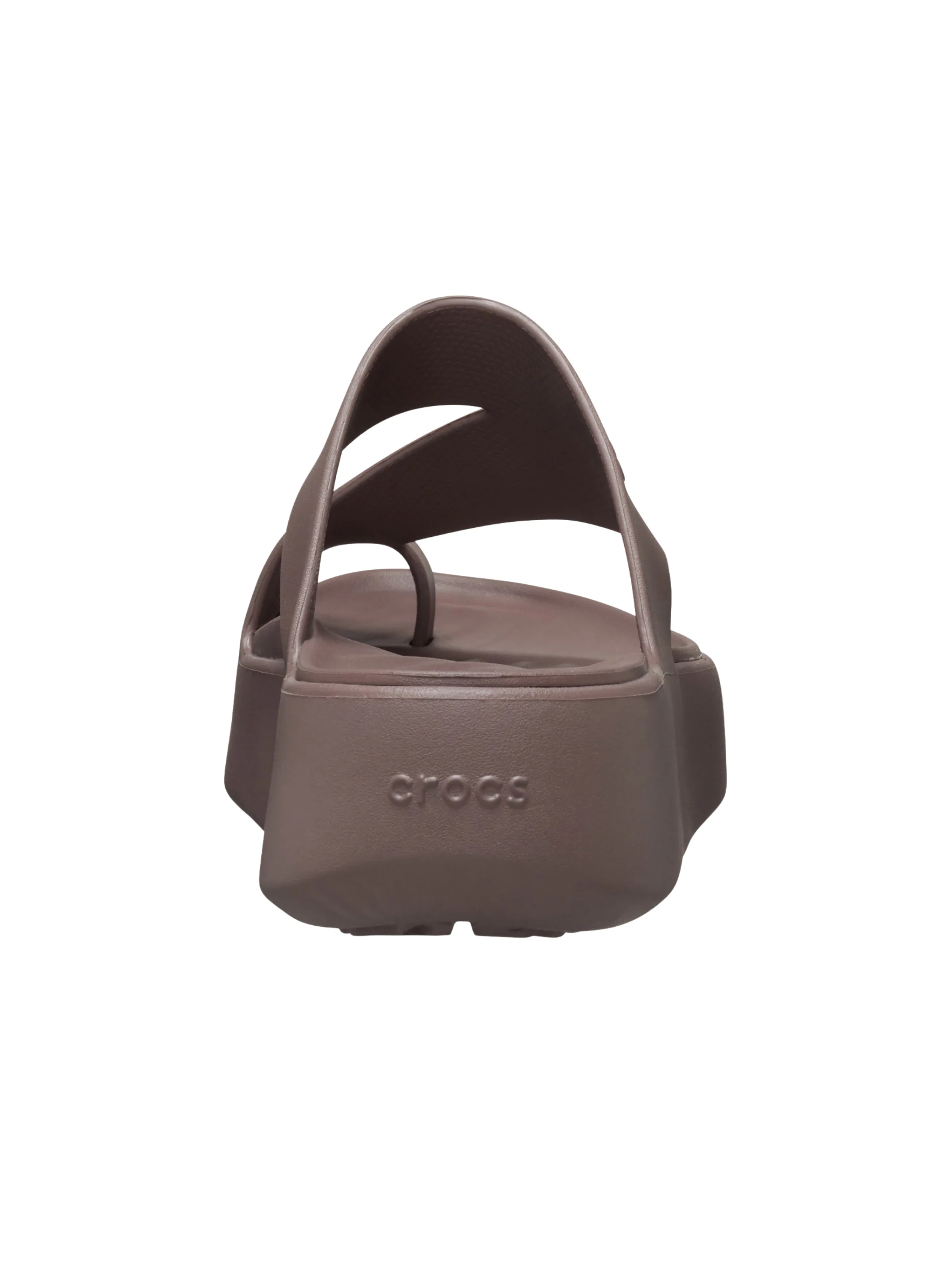 Ciabatte "Getaway Platform Toe Loop W" Crocs marrone - Image 7
