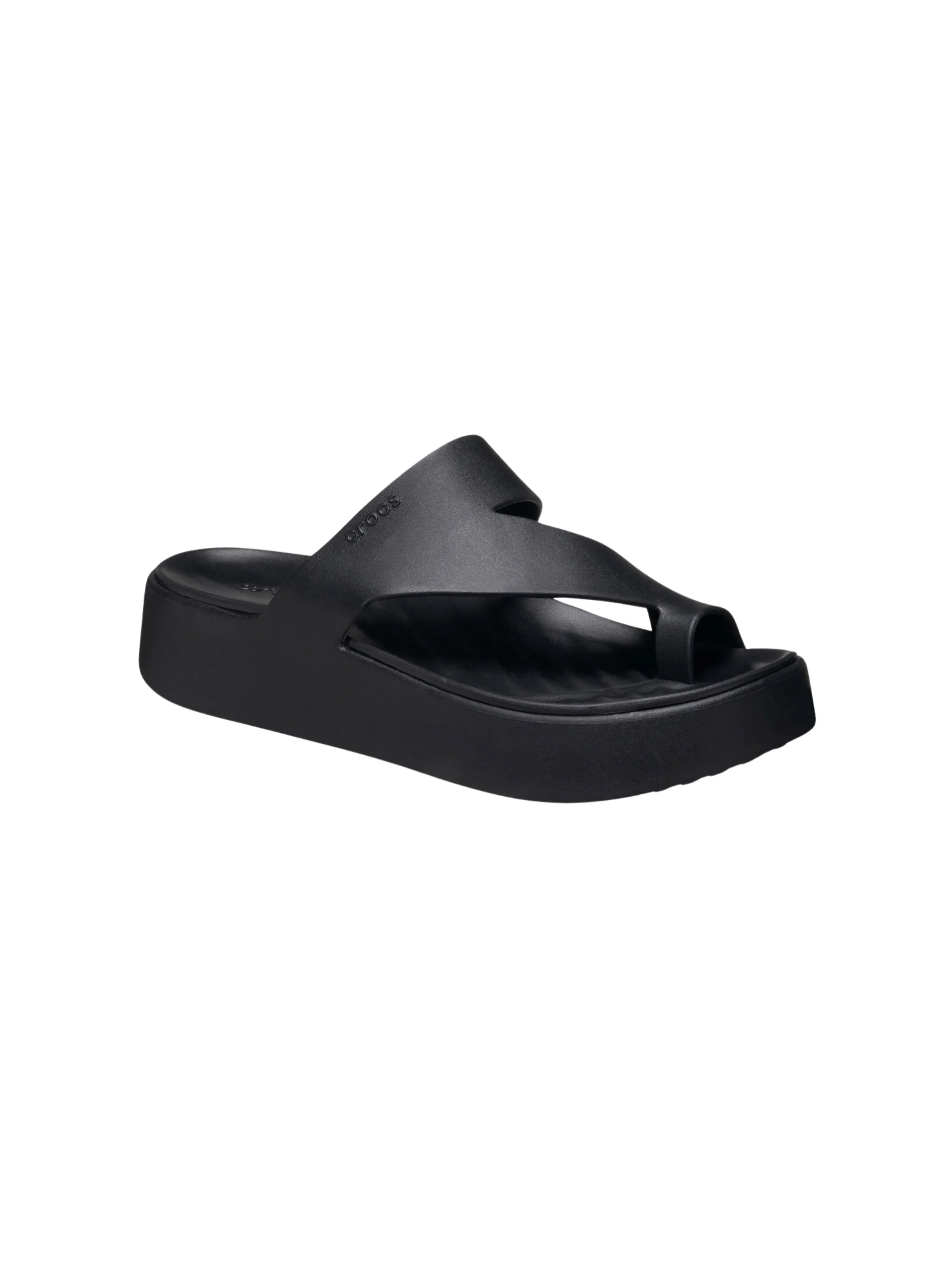 Ciabatte "Getaway Platform Toe Loop W" Crocs nere - Image 2