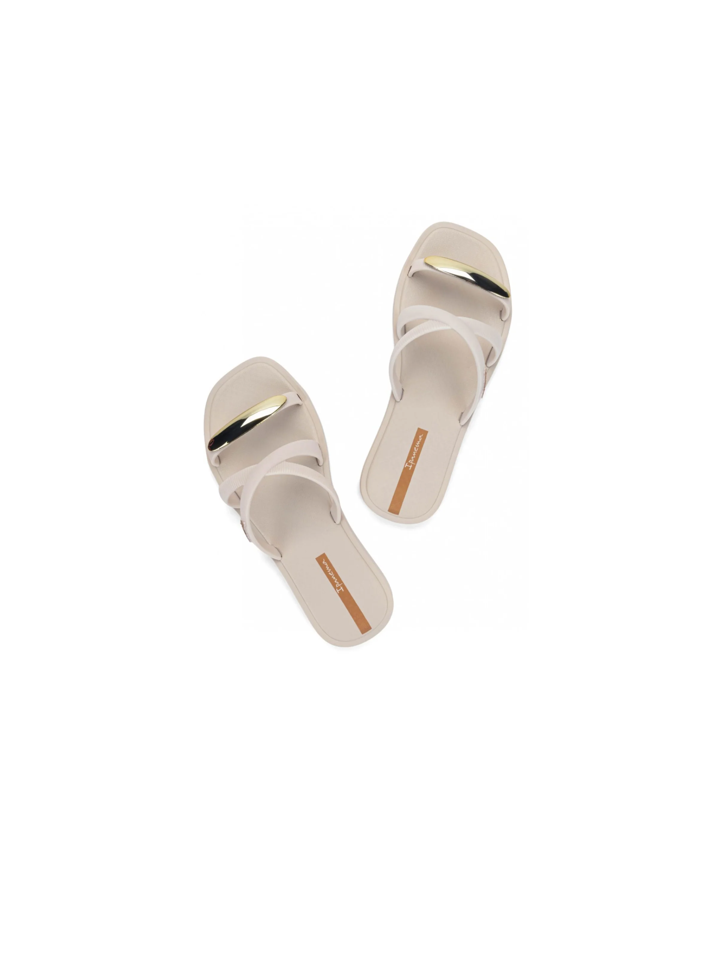 Ciabatte "Metal Chic Slide" Ipanema beige - Image 2