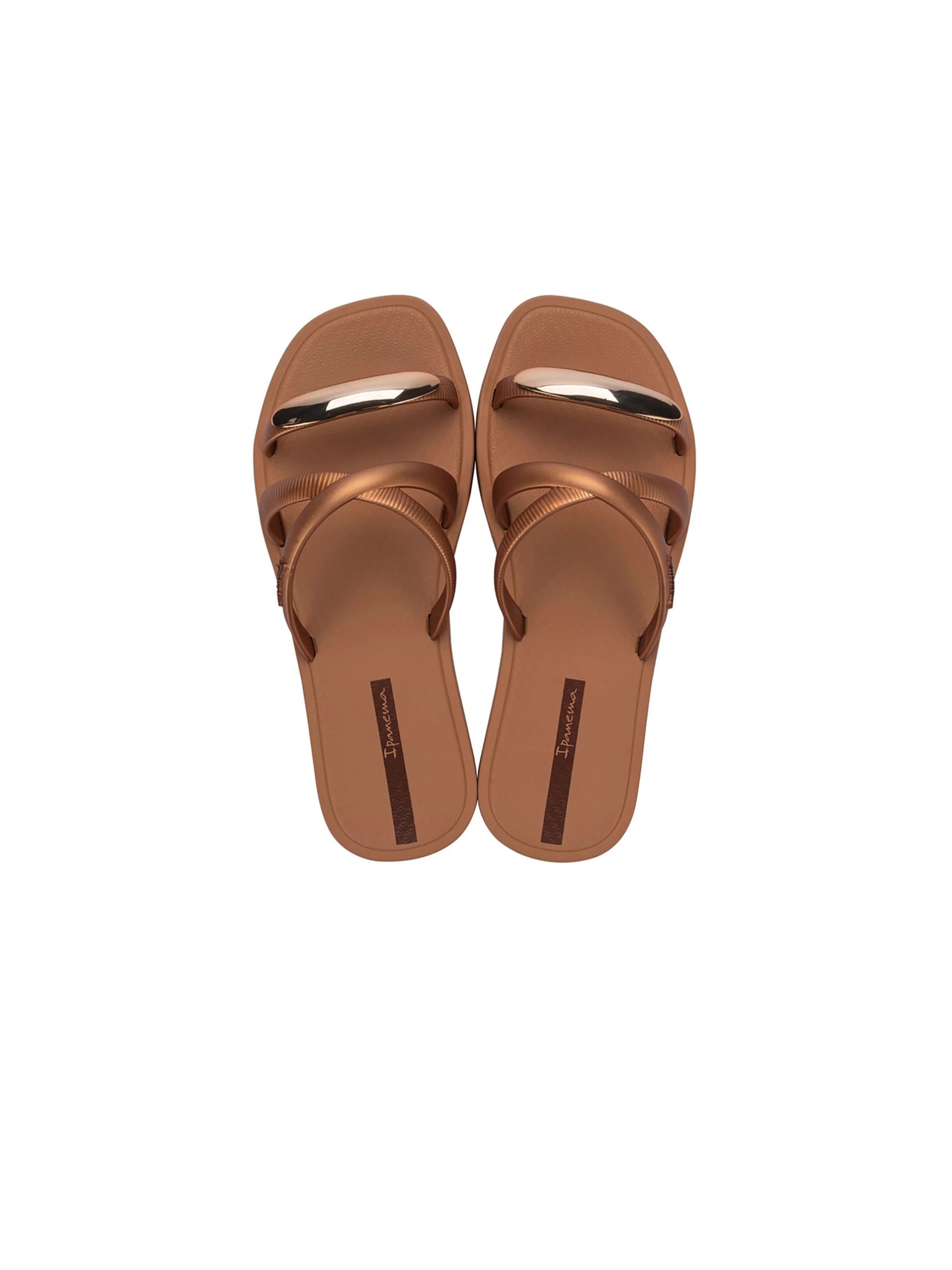 Ciabatte "Metal Chic Slide" Ipanema marrone - Image 3