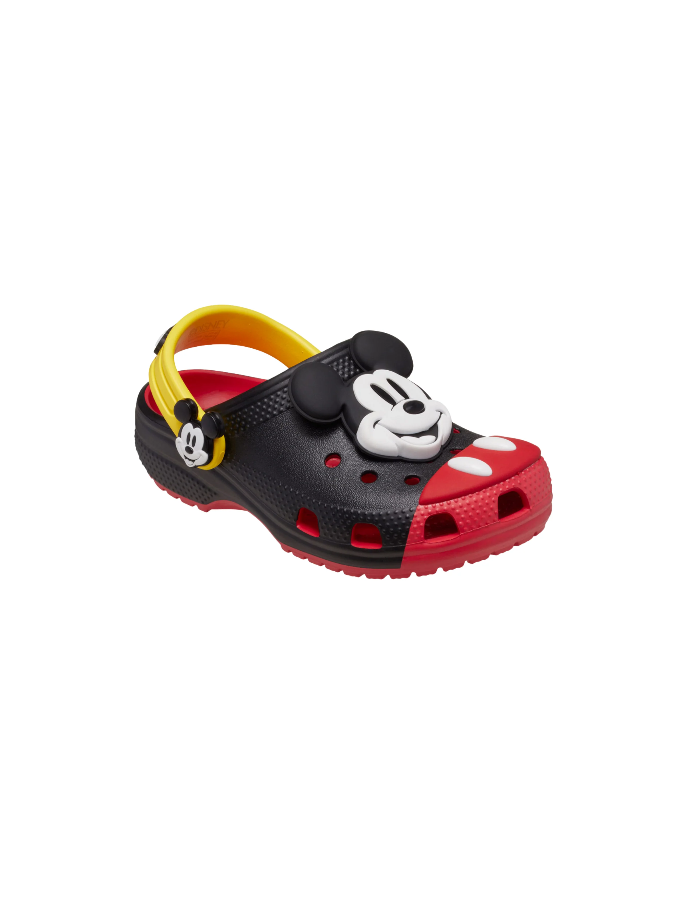Ciabatte "Mickey Mouse Classic Clog T" Crocs rosse e nere - Image 2