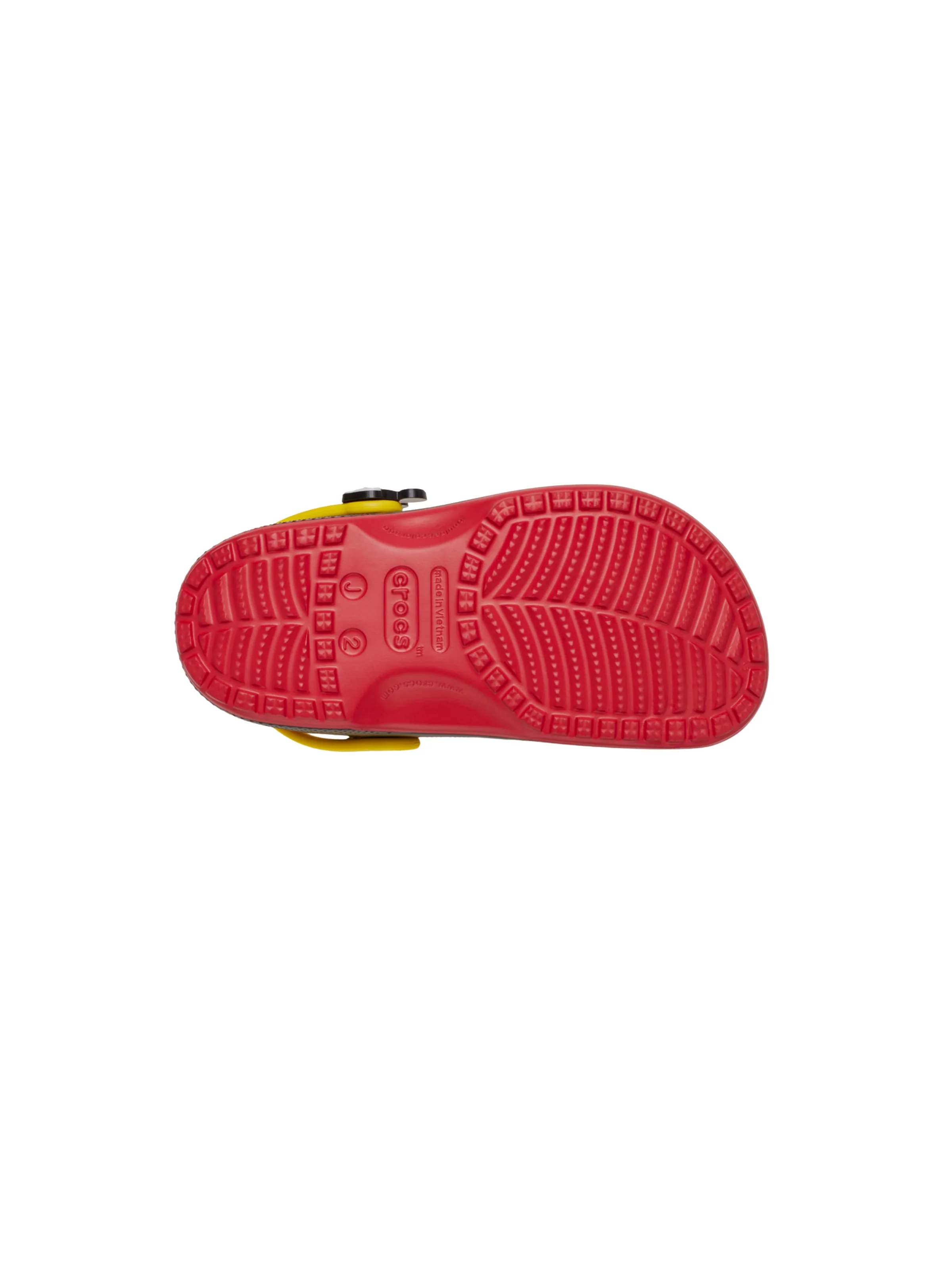 Ciabatte "Mickey Mouse Classic Clog T" Crocs rosse e nere - Image 7
