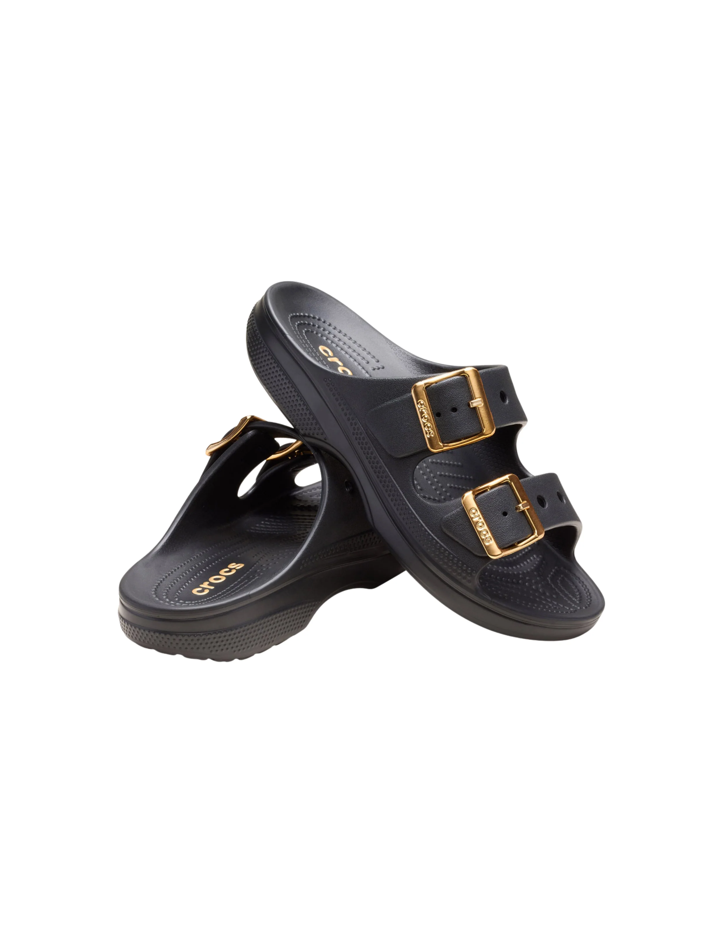 Ciabatte "Saturday Metallic Buckle SndlW" Crocs nere - Image 3
