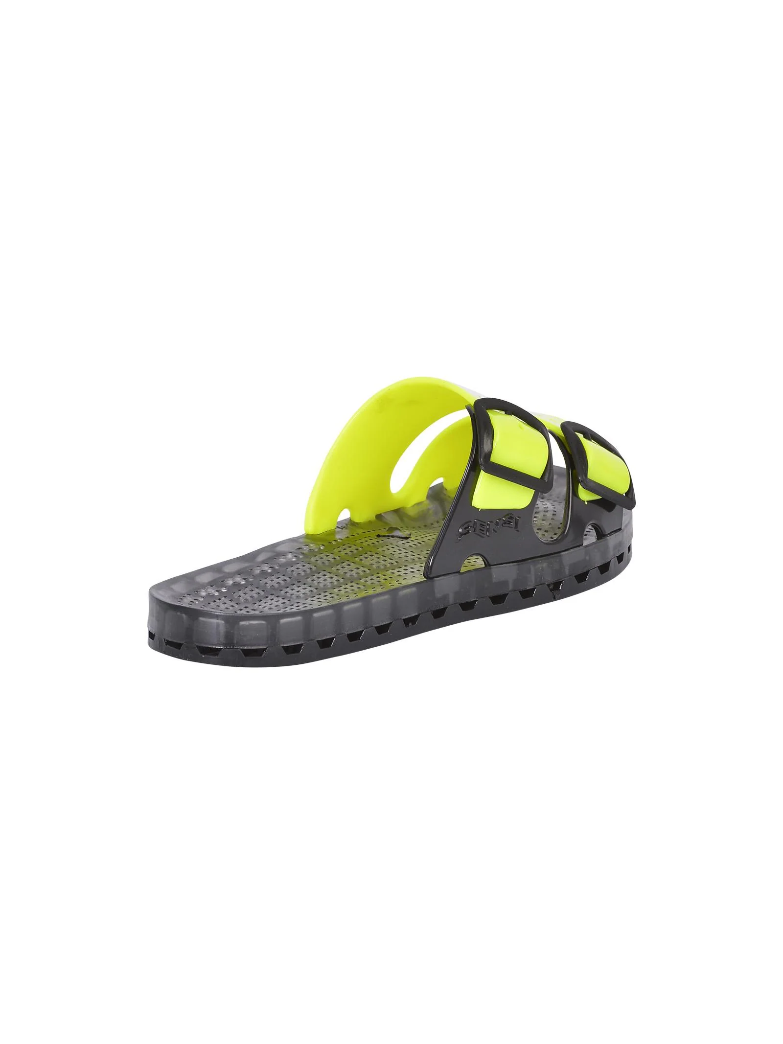 Ciabatte Sensi La jolla Black Fluo giallo - Image 3