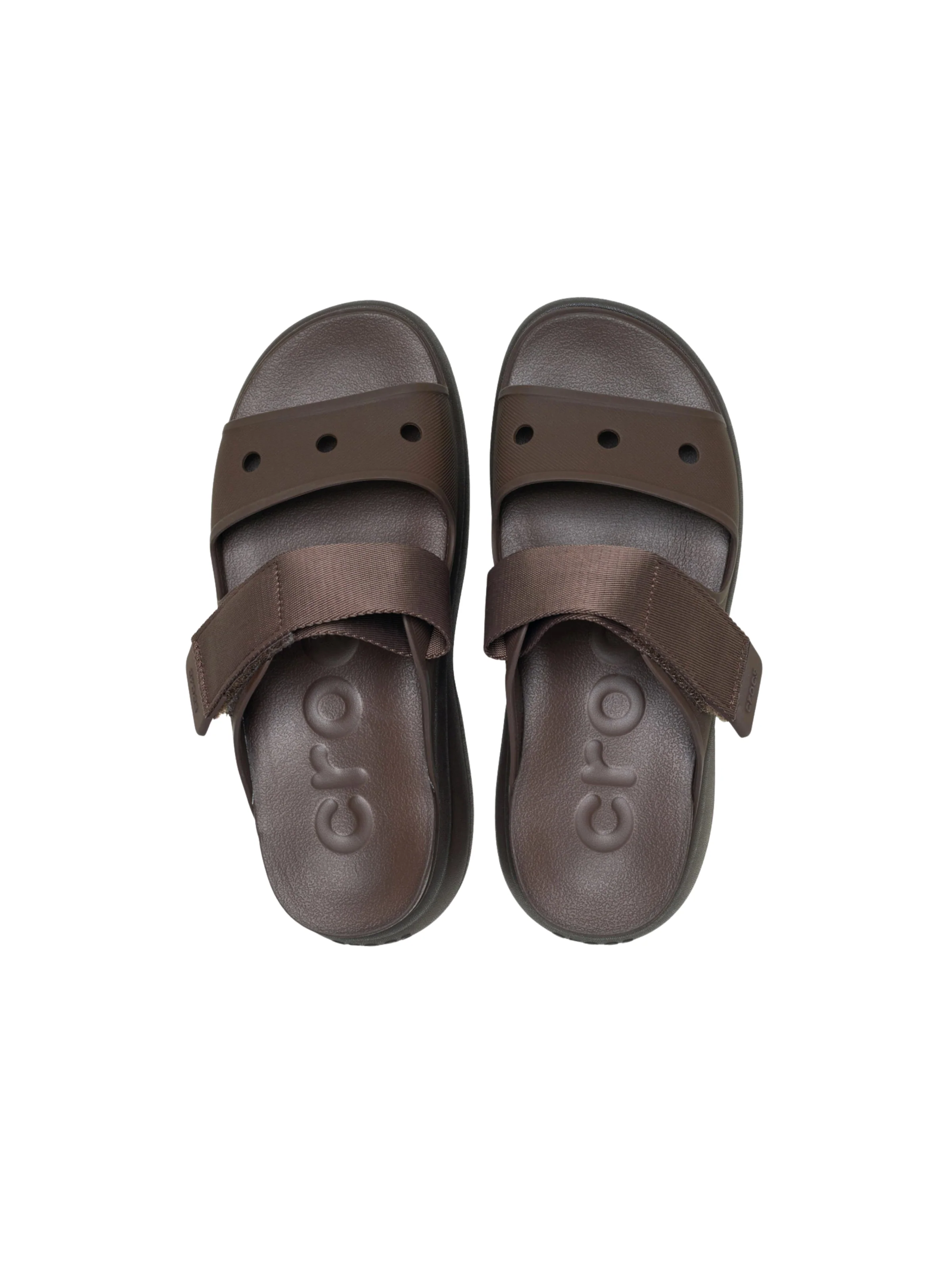 Ciabatte "Soho Two Strap Sandal W" Crocs marrone - Image 3