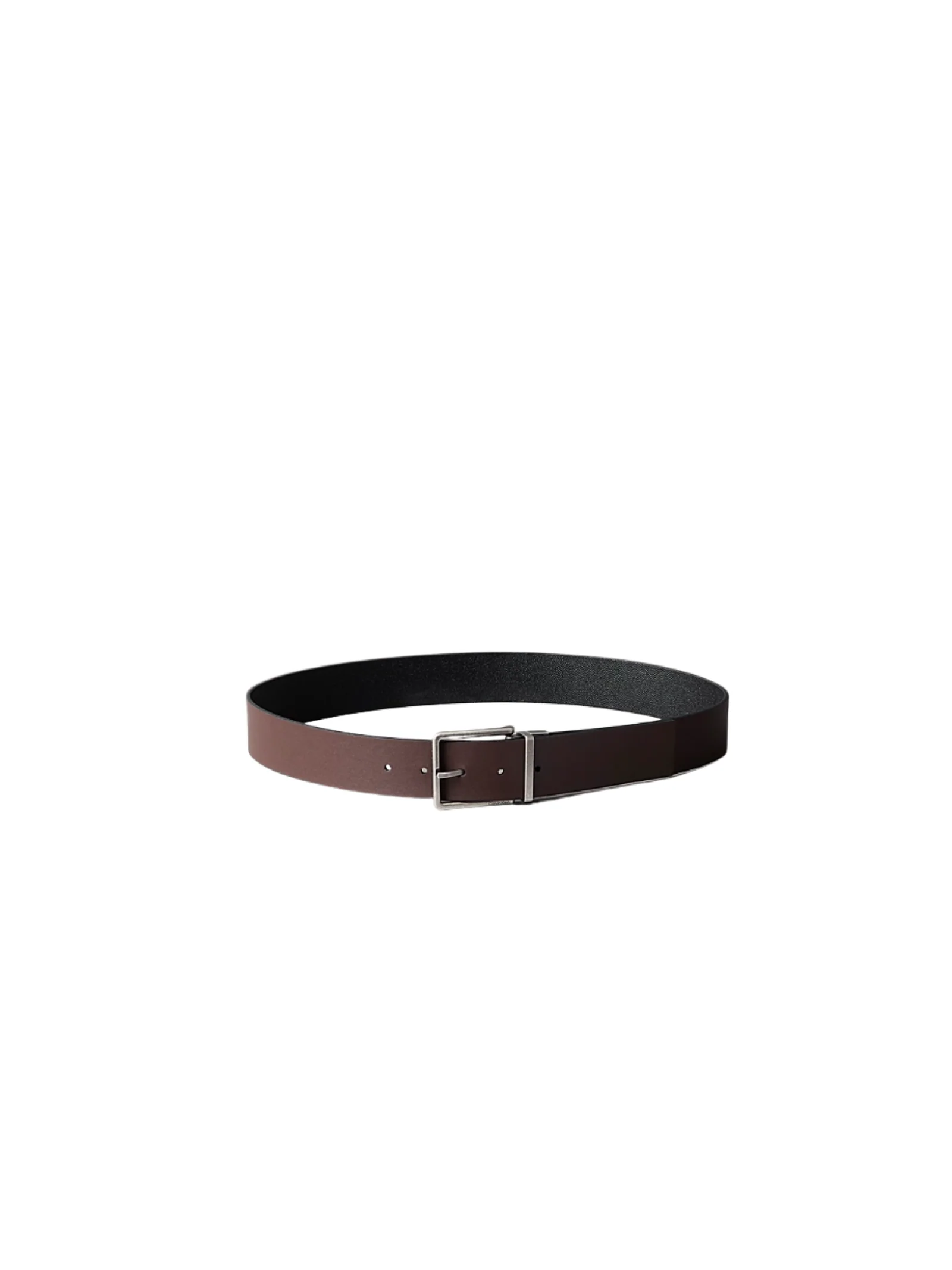 Cintura double-face Calvin Klein nera e marrone - Image 2