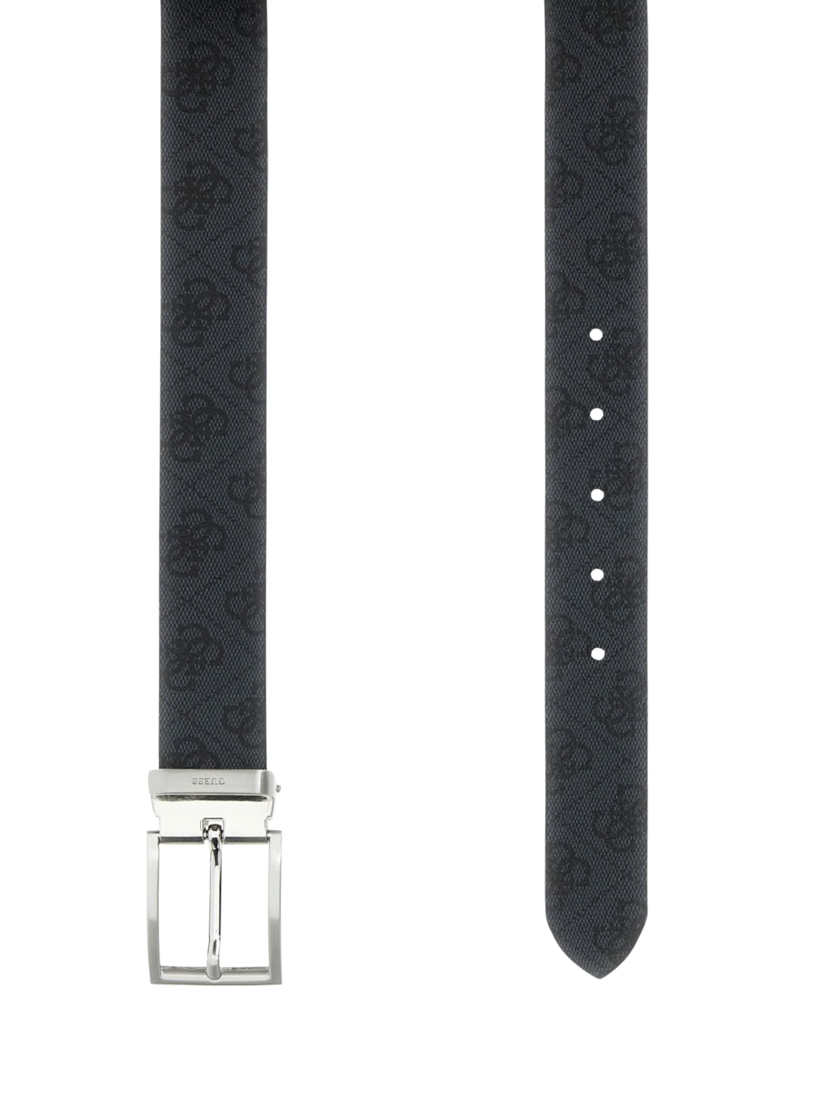 Cintura Guess nera con logo 4G all over - Image 2
