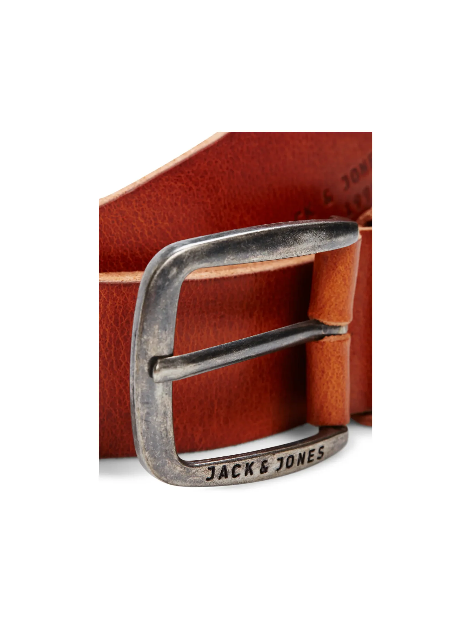 Cintura Jack & Jones cuoio con fibbia - Image 2