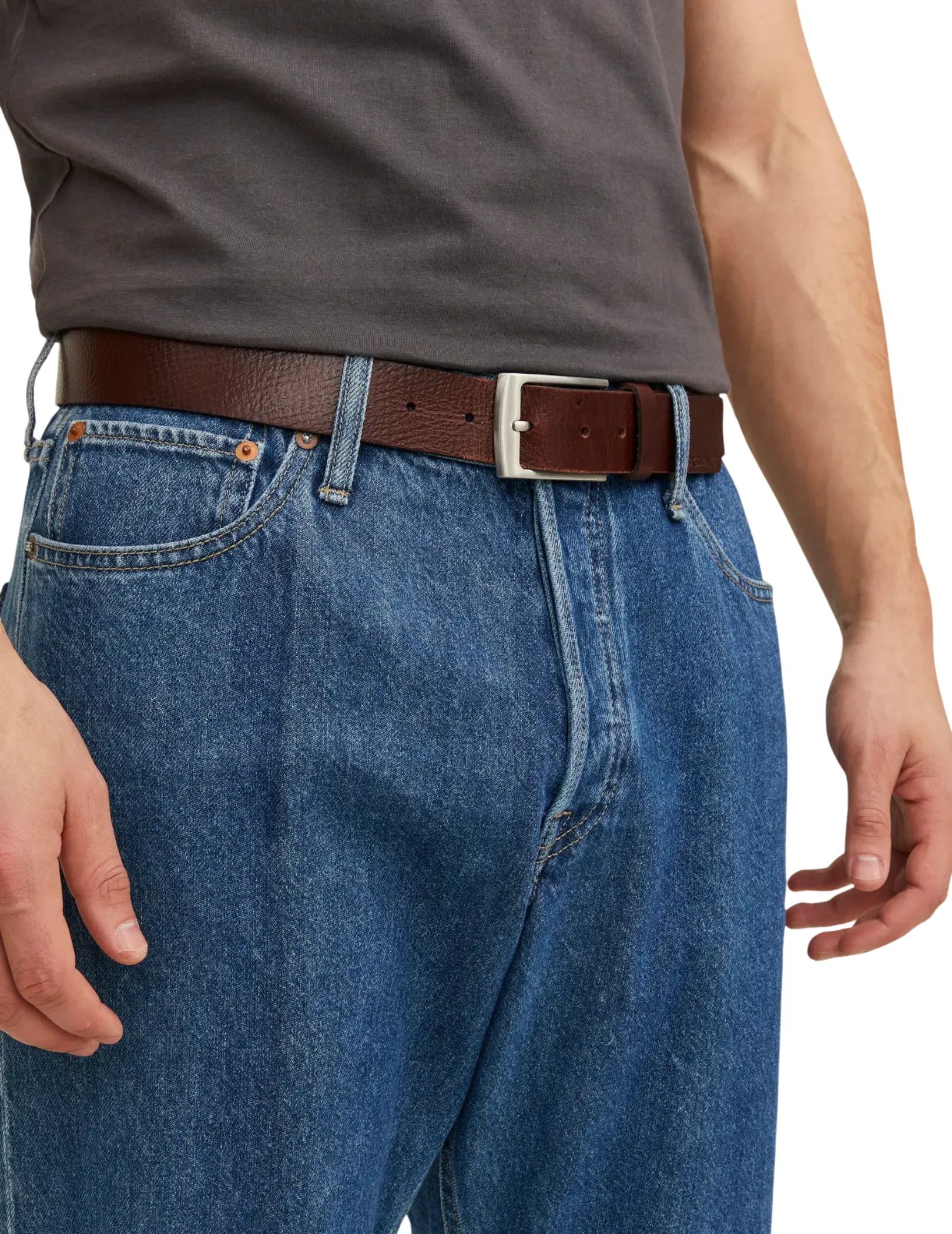 Cintura Jack & Jones marrone - Image 3