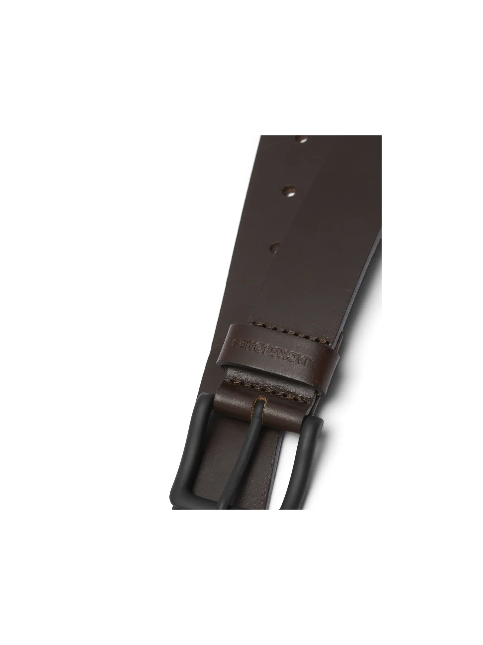 Cintura Jack & Jones marrone con fibbia - Image 2