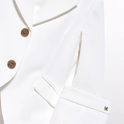 Completo giacca e pantalone Abel & Lula bianco - Image 3
