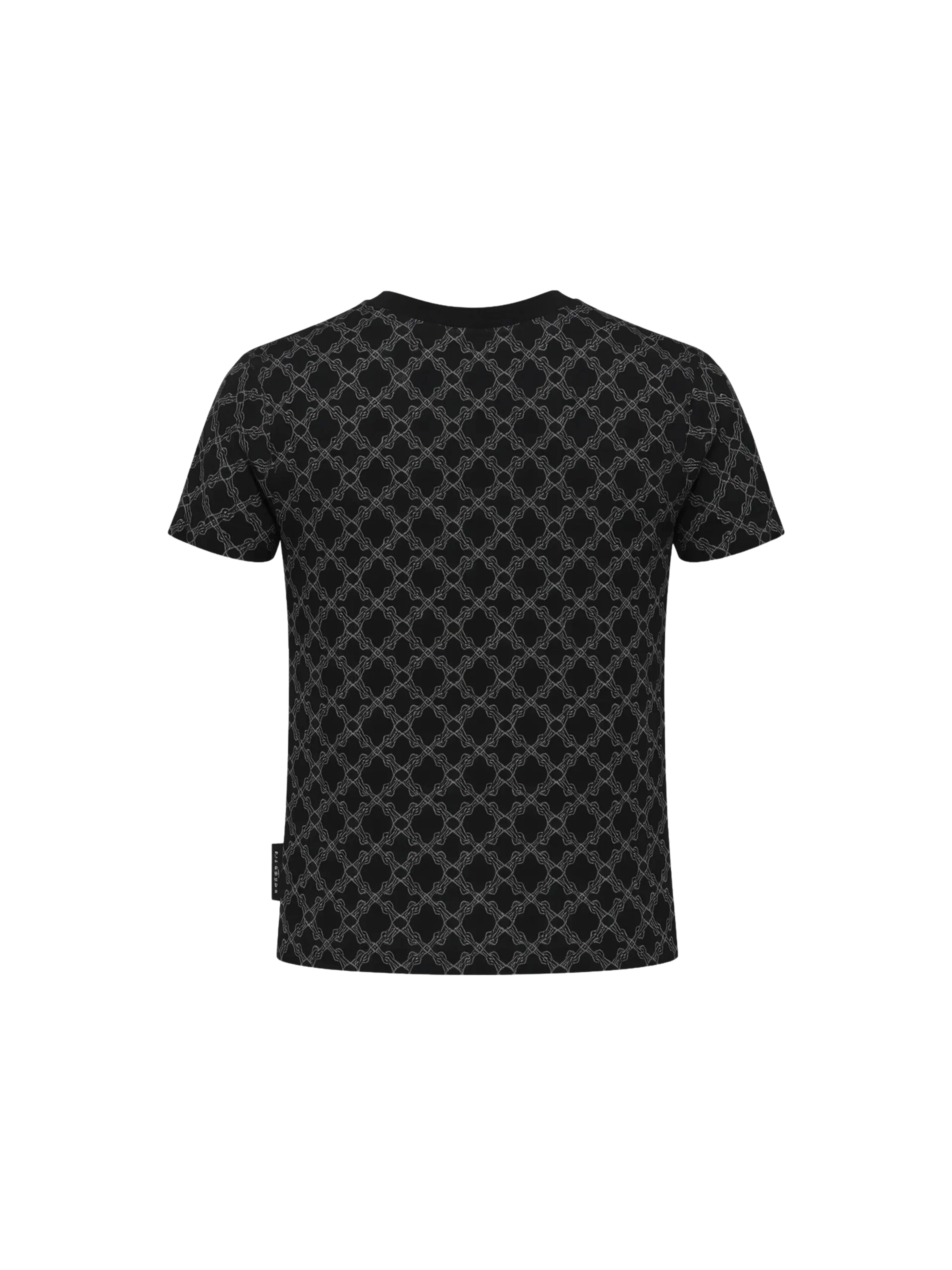 Completo John Richmond nero con fantasia geometrica all over - Image 4