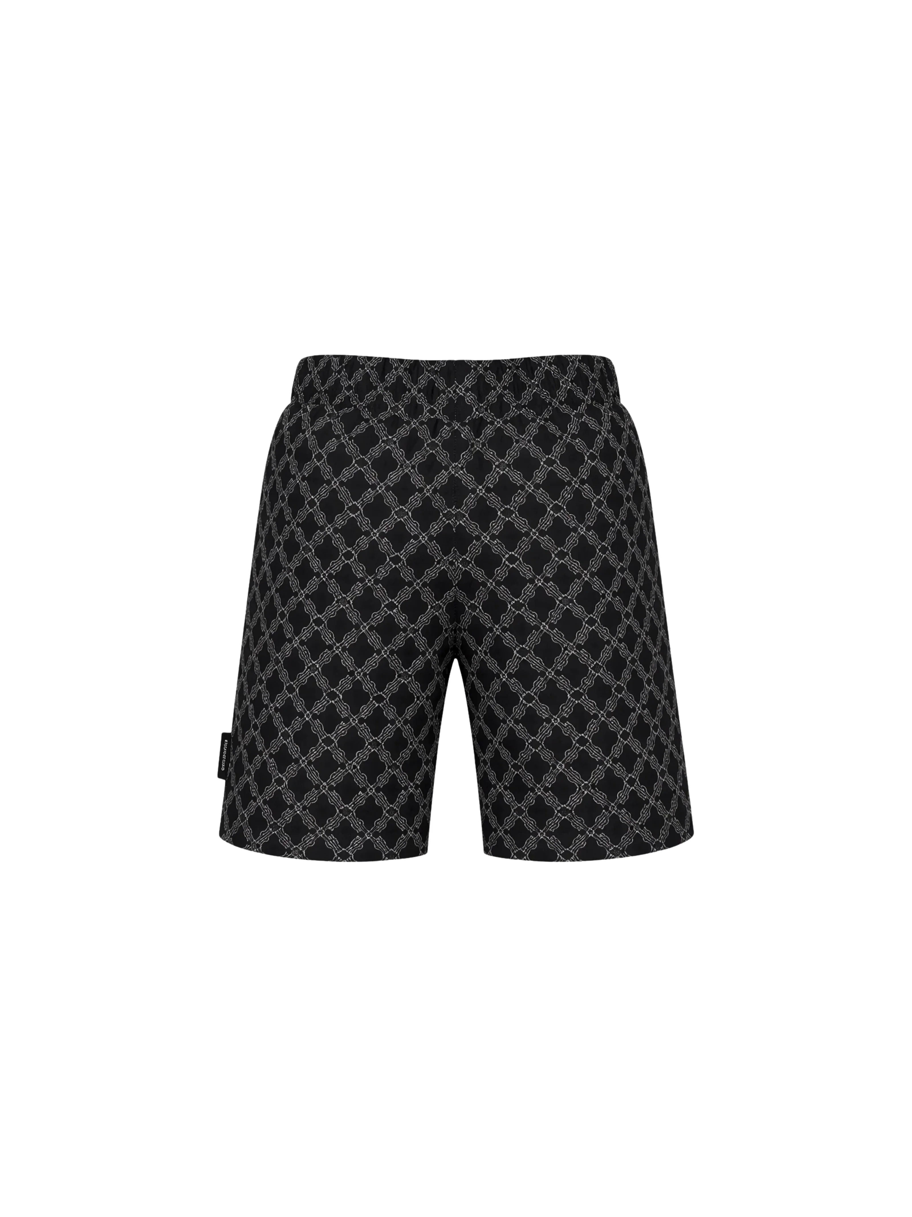 Completo John Richmond nero con fantasia geometrica all over - Image 5