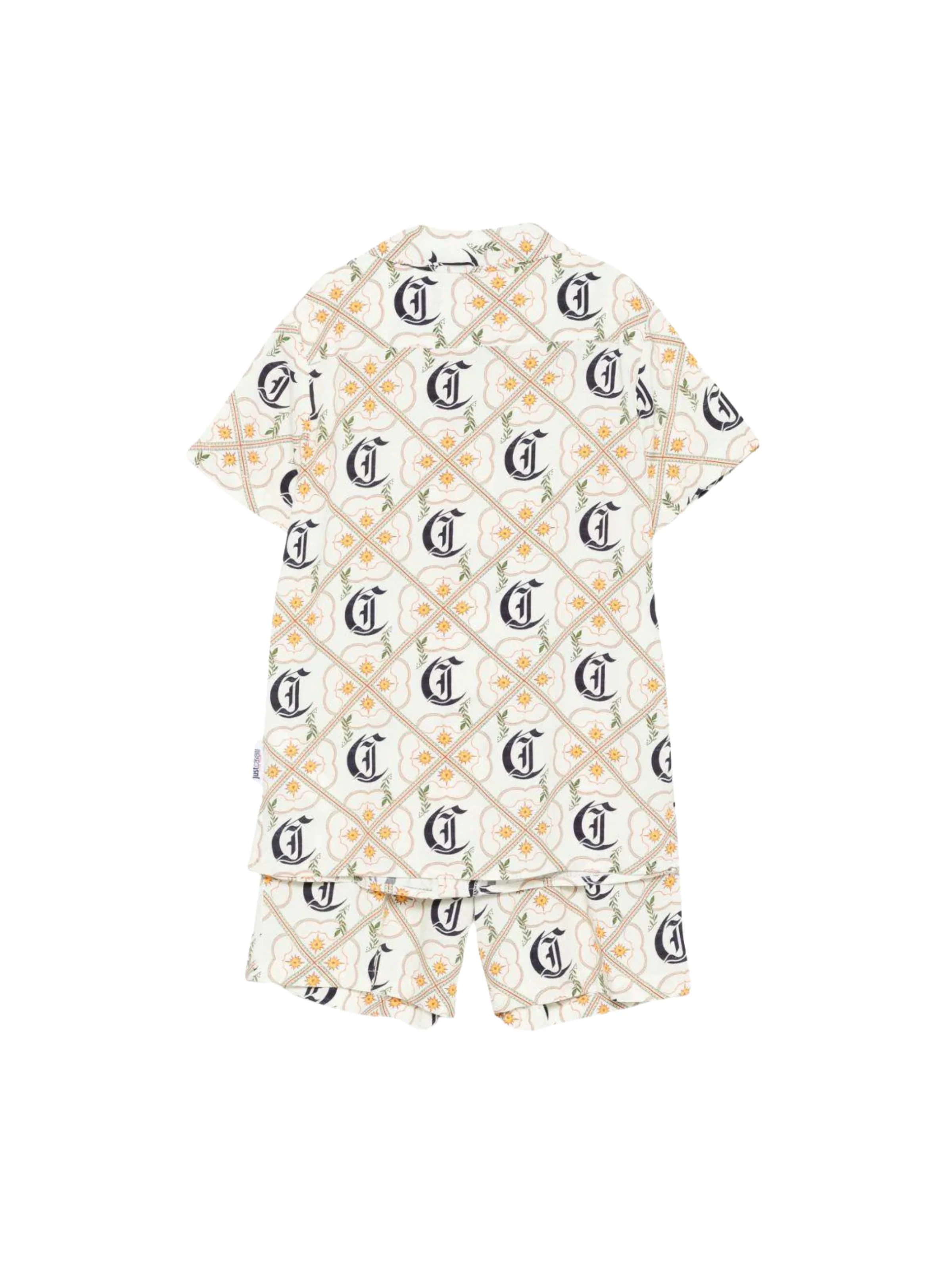 Completo Just Cavalli beige con fantasia - Image 2