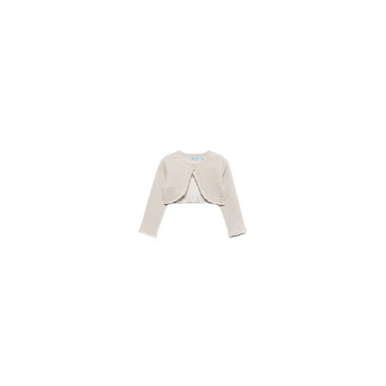 Coprispalle Abel & Lula champagne in lurex