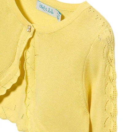 Coprispalle Abel & Lula giallo in lurex - Image 3