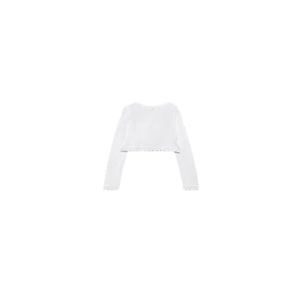 Coprispalle Abel & Lula panna in lurex - Image 2