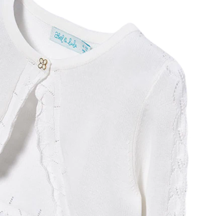 Coprispalle Abel & Lula panna in lurex - Image 3