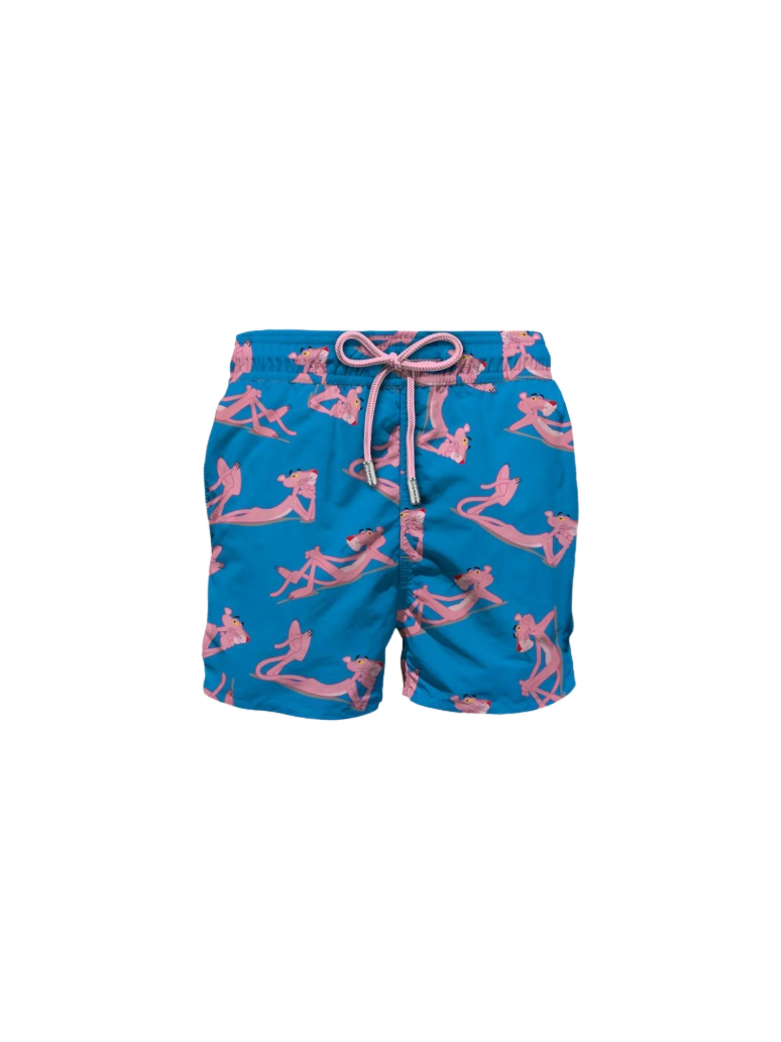 Costume MC2 Saint Barth "Lighting" blu royal stampa Pantera Rosa