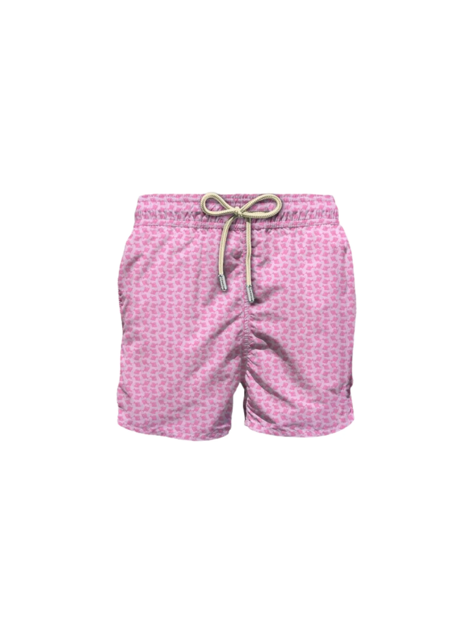 Costume Saint Barth rosa con dettagli a contrasto