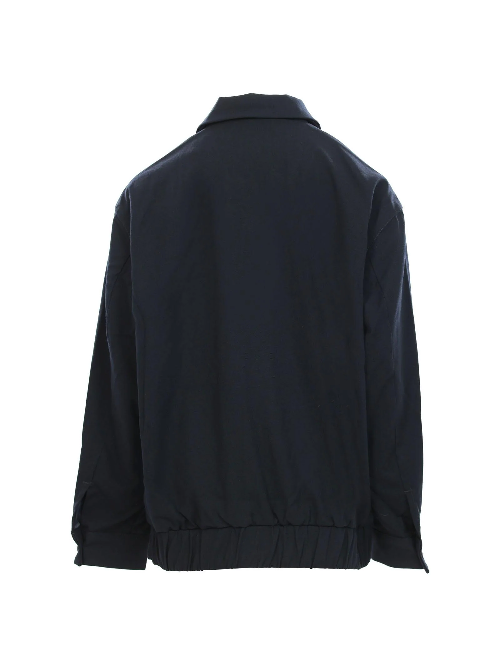 Giubbino blu navy a camicia - Image 3