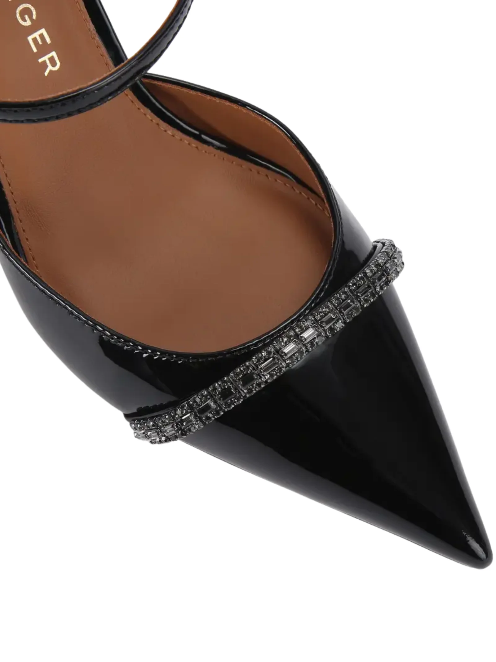 Decolleté Kurt Geiger nero con strass - Image 4