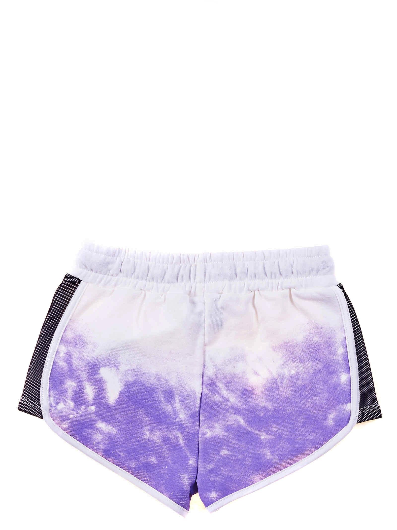 Shorts tie dye viola - Image 2