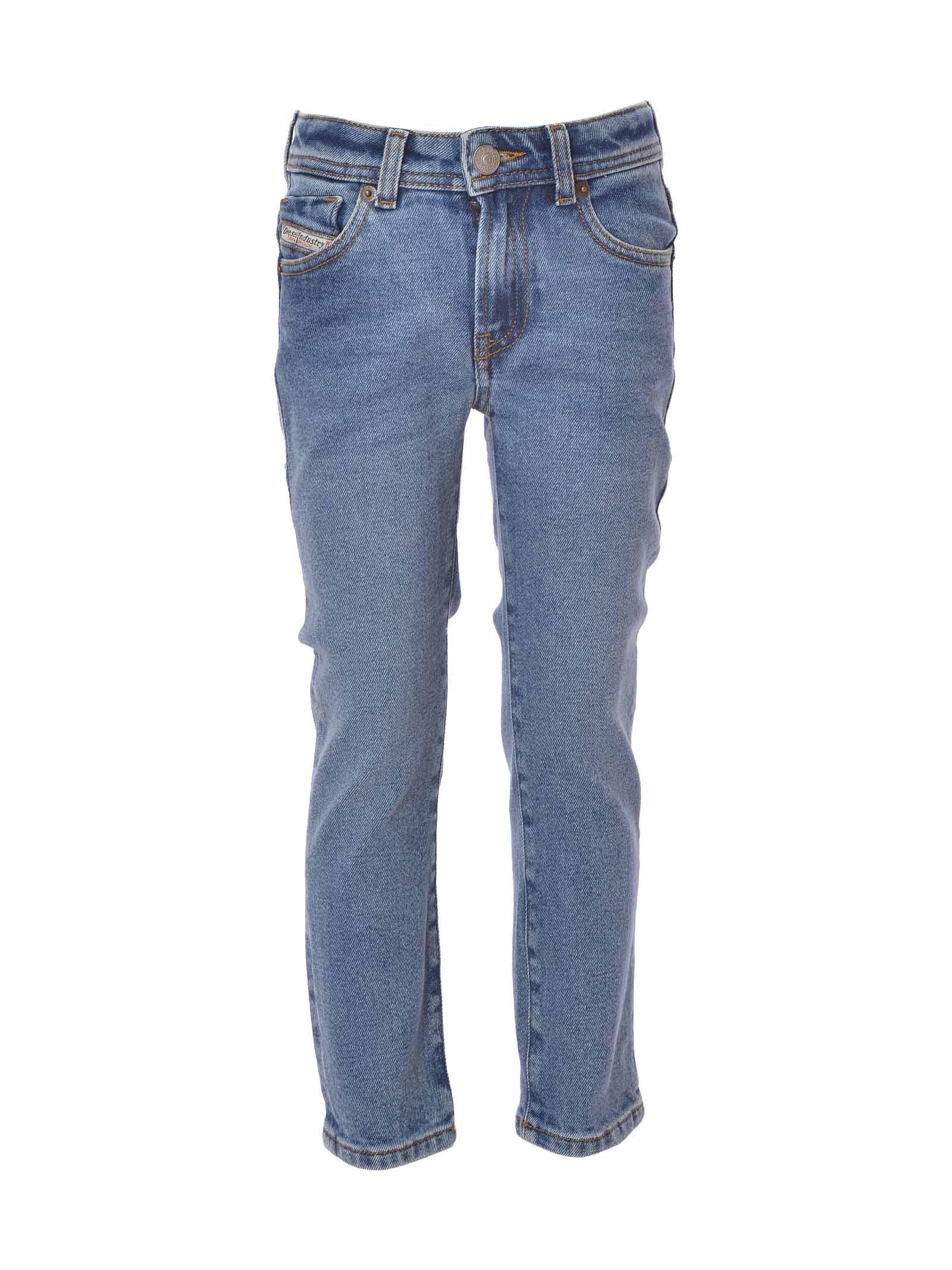 Jeans denim tapered leg