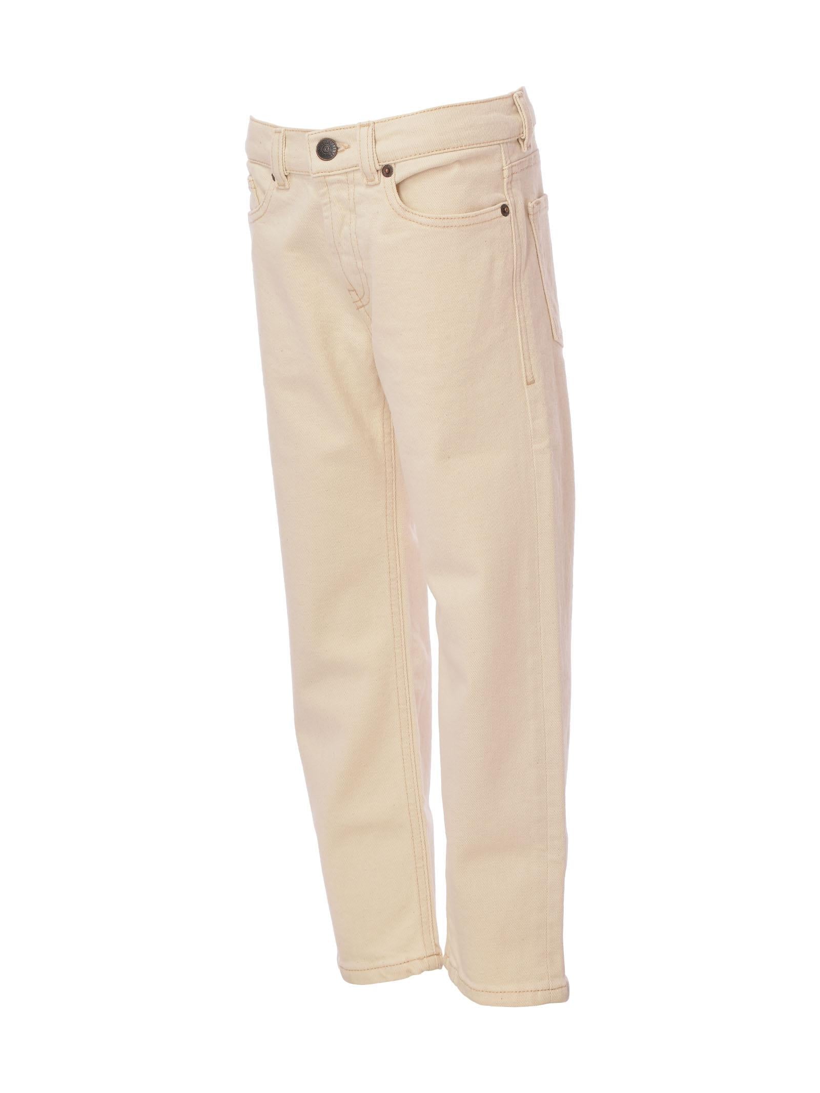 Jeans loose straight avorio - Image 2