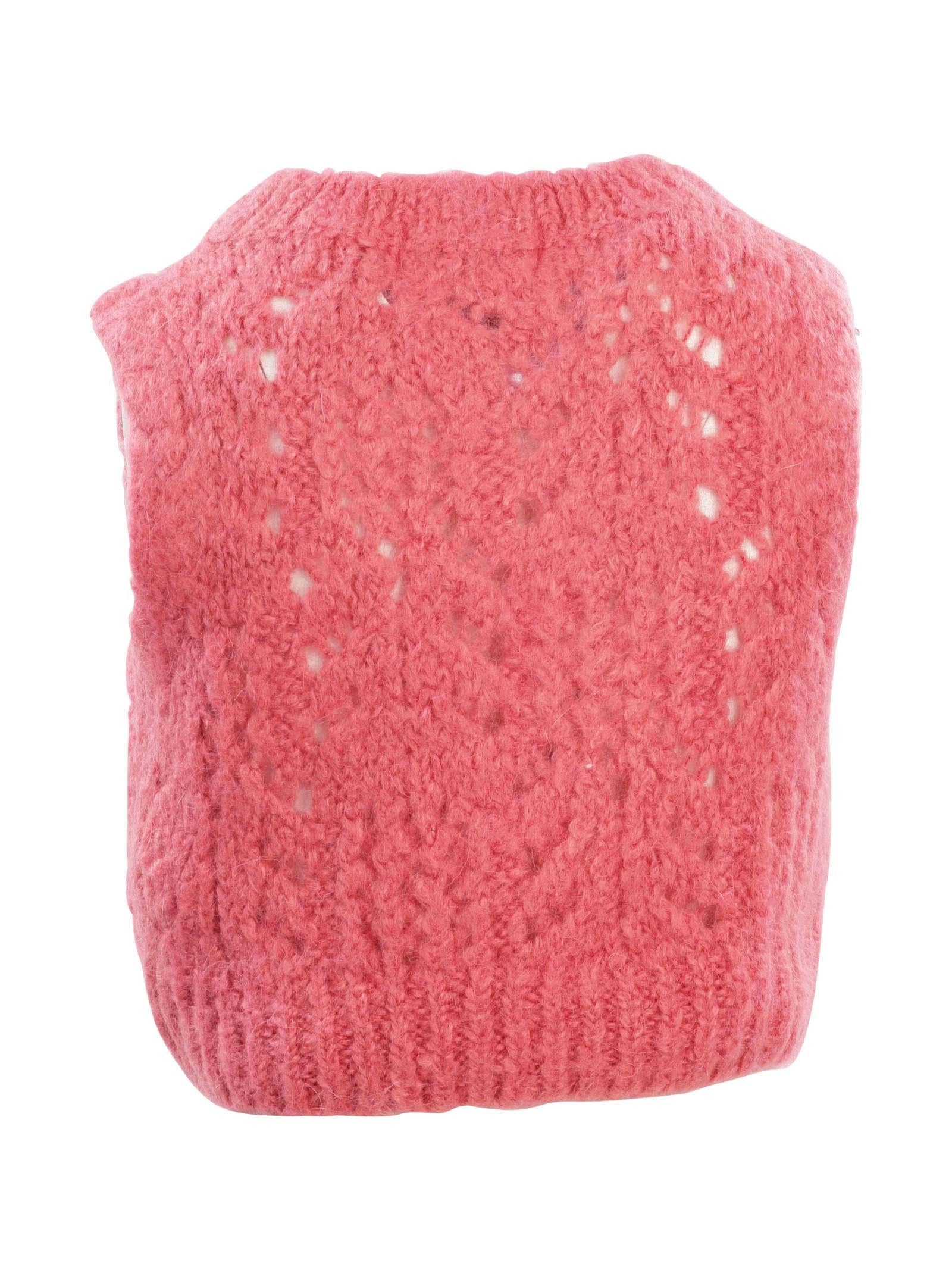 Maglioncino smanicato rosa - Image 3
