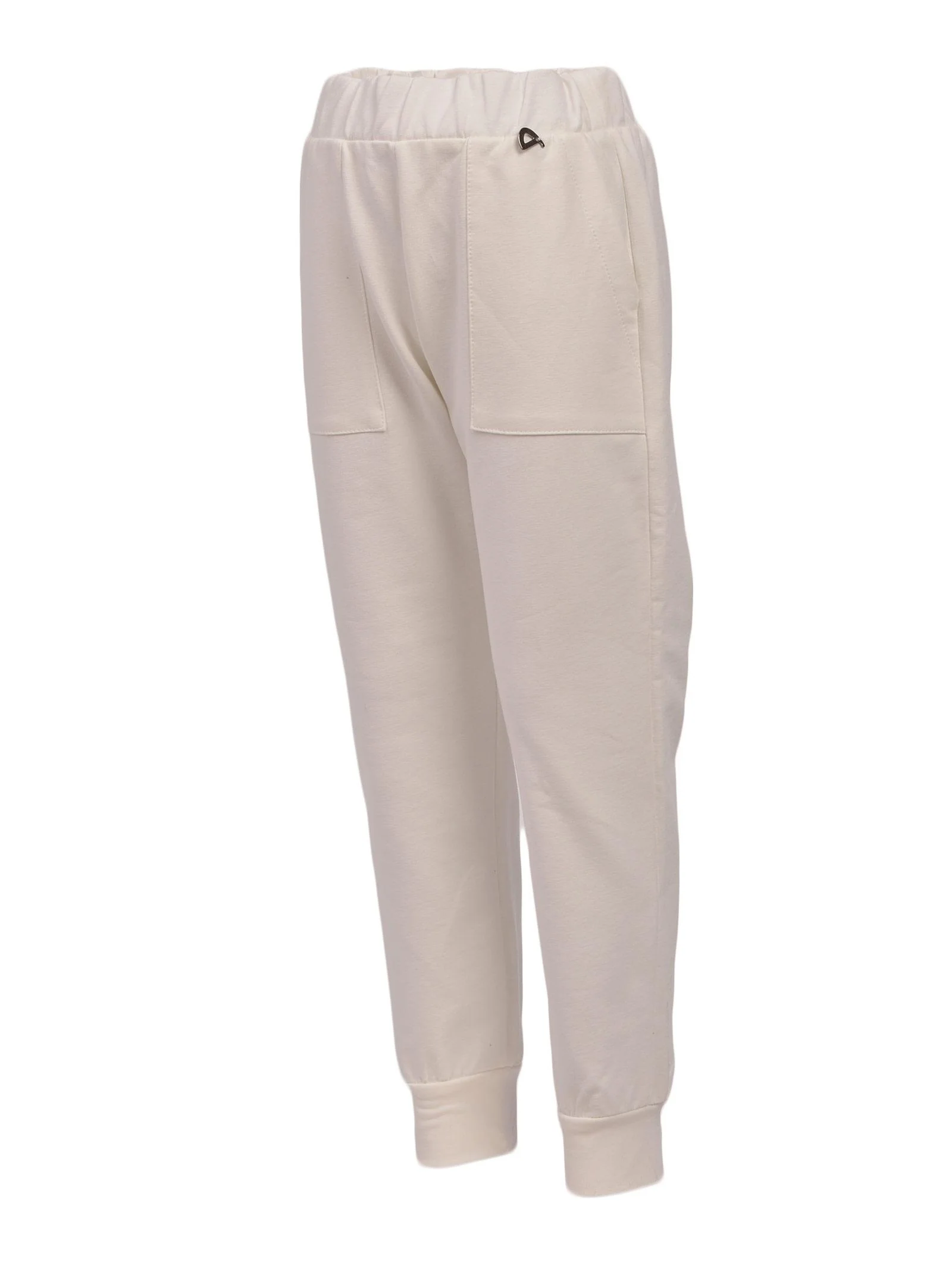 Pantalone joggers bianco - Image 3