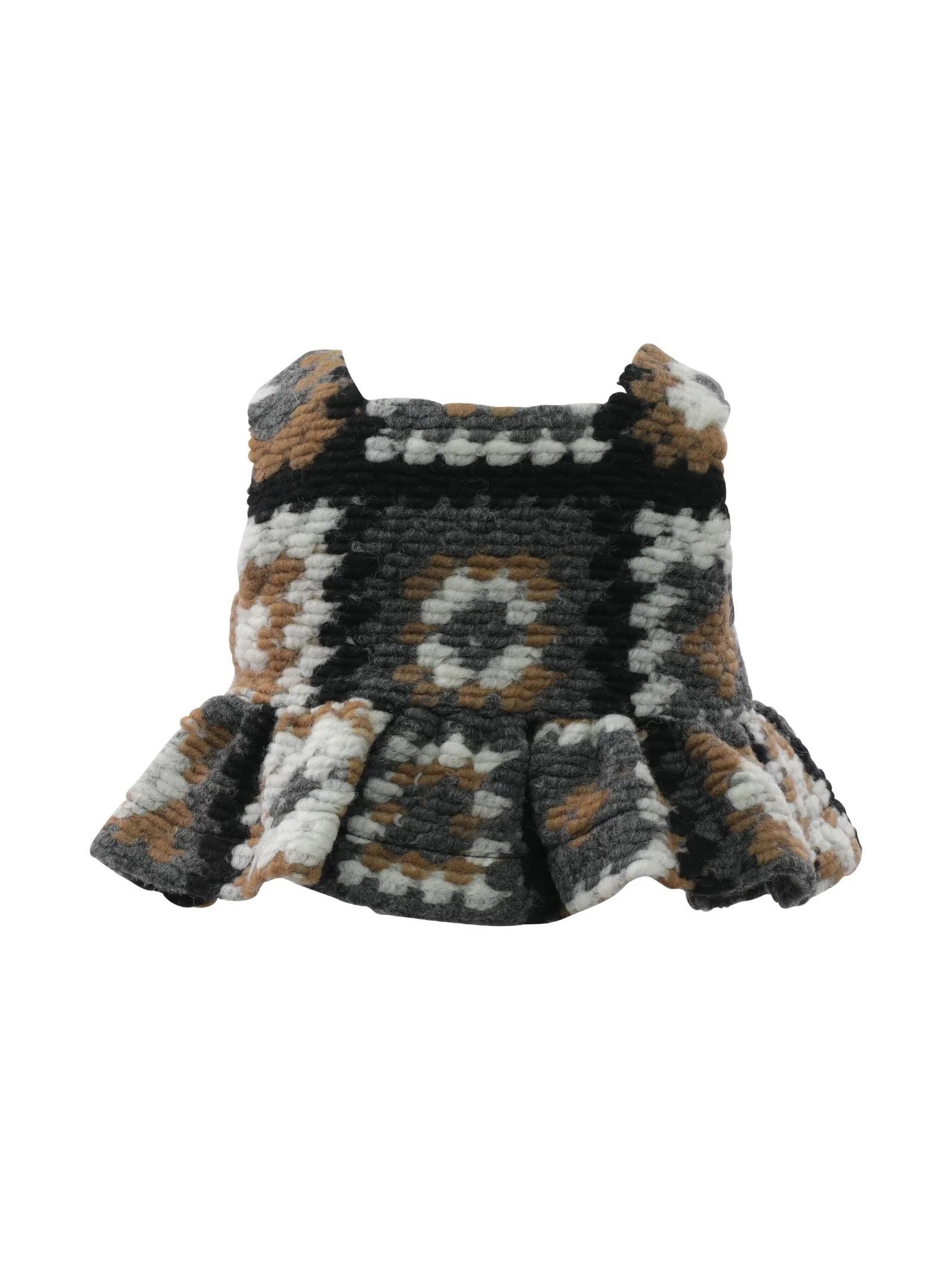 Top di lana in crochet - Image 3