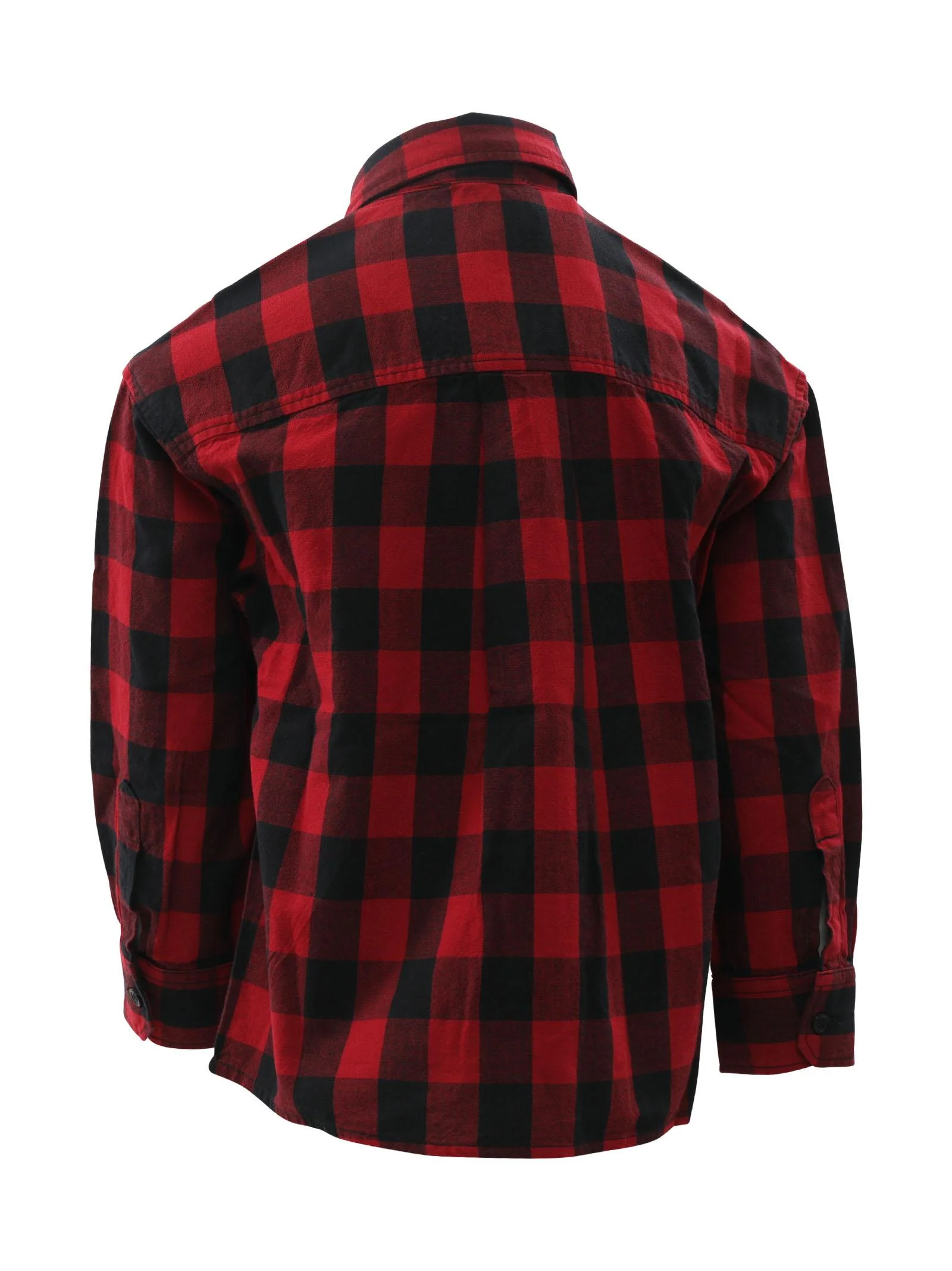Camicia a quadri rossa e nera - Image 3