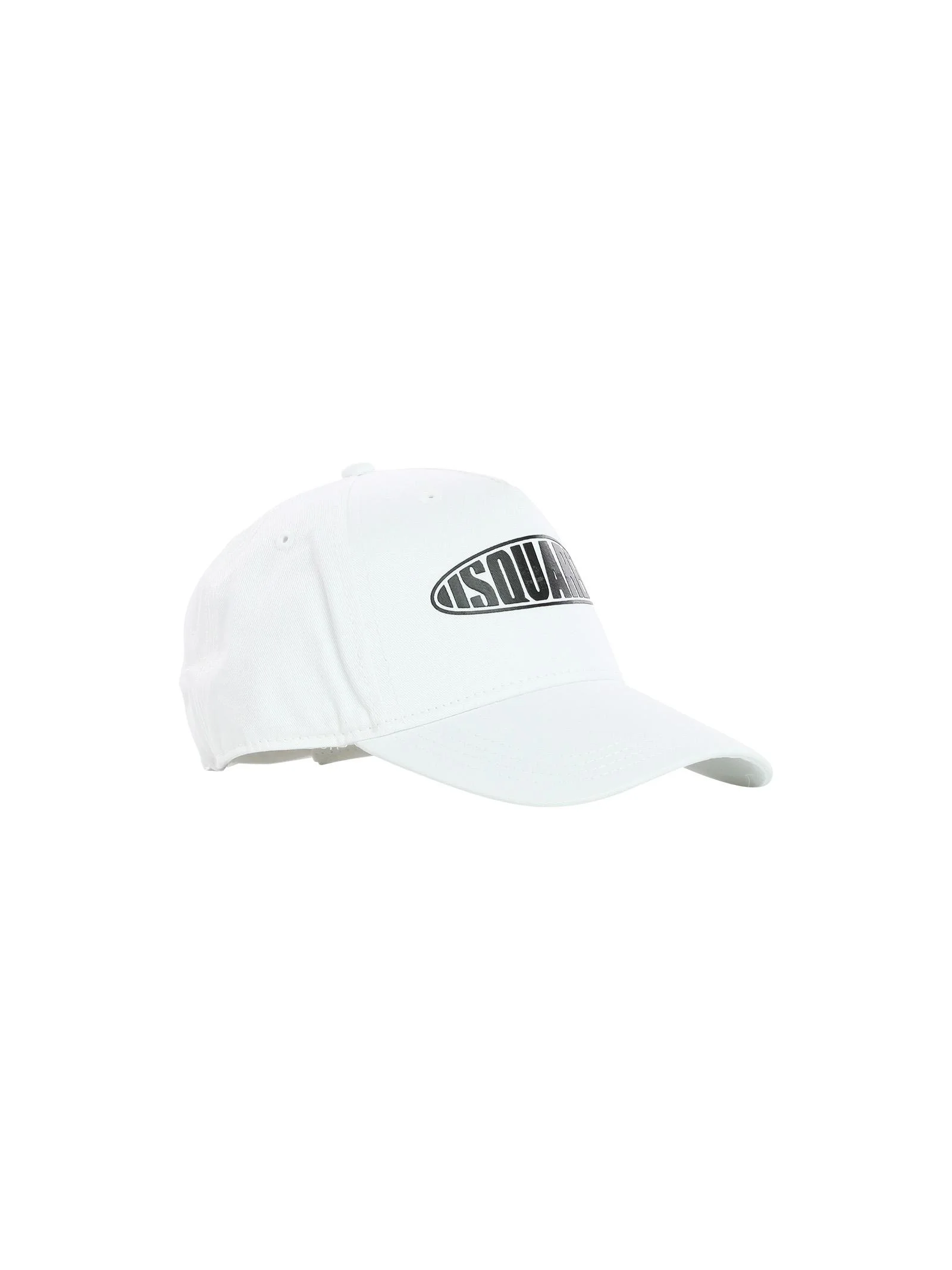 Cappello bianco con visiera e logo - Image 2