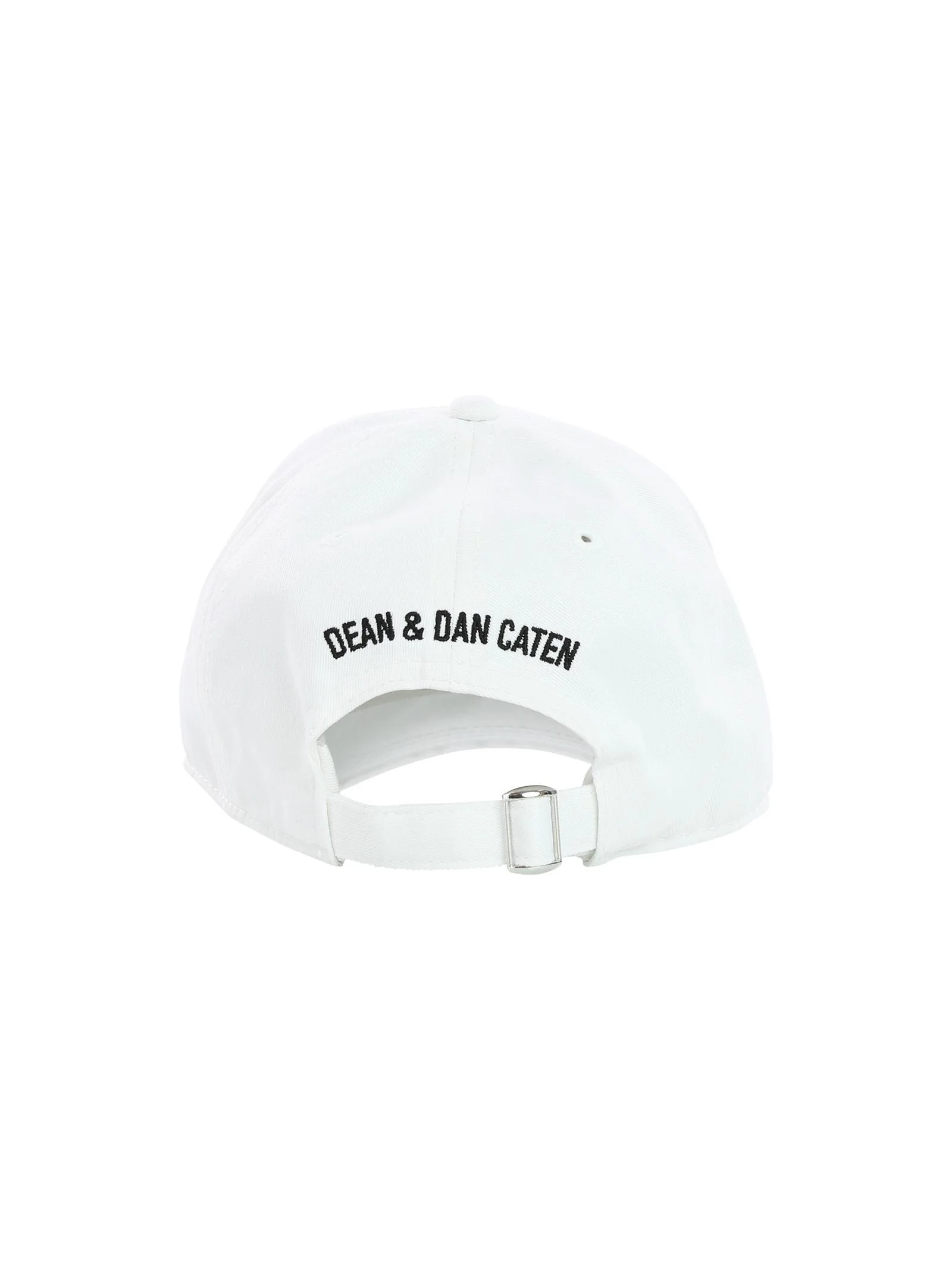 Cappello bianco con visiera e logo - Image 3