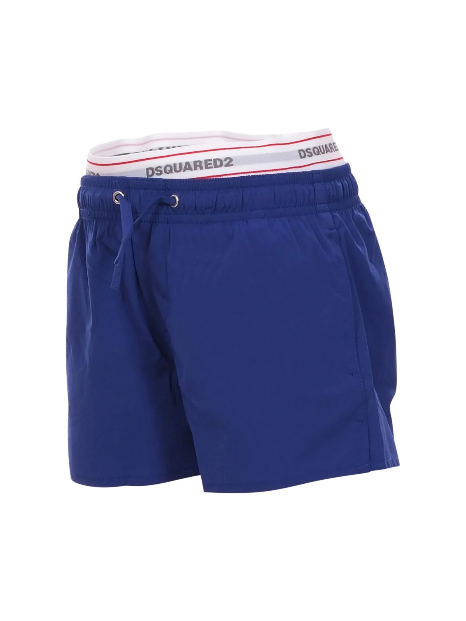 Costume Dsquared blu con boxer logato all over - Image 2
